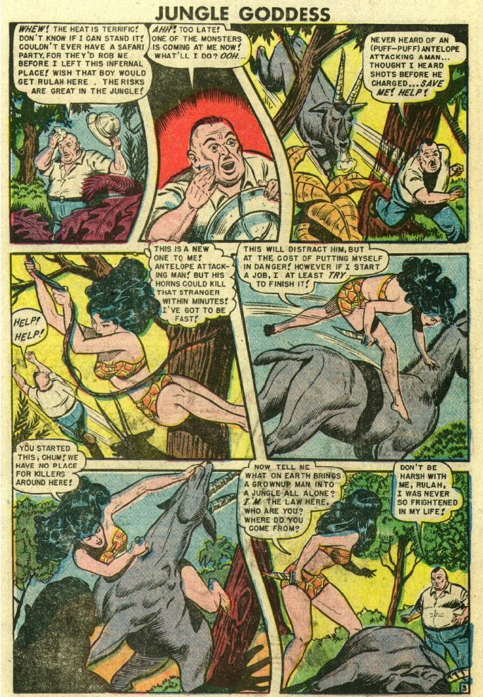 Read online Rulah - Jungle Goddess comic -  Issue #23 - 14