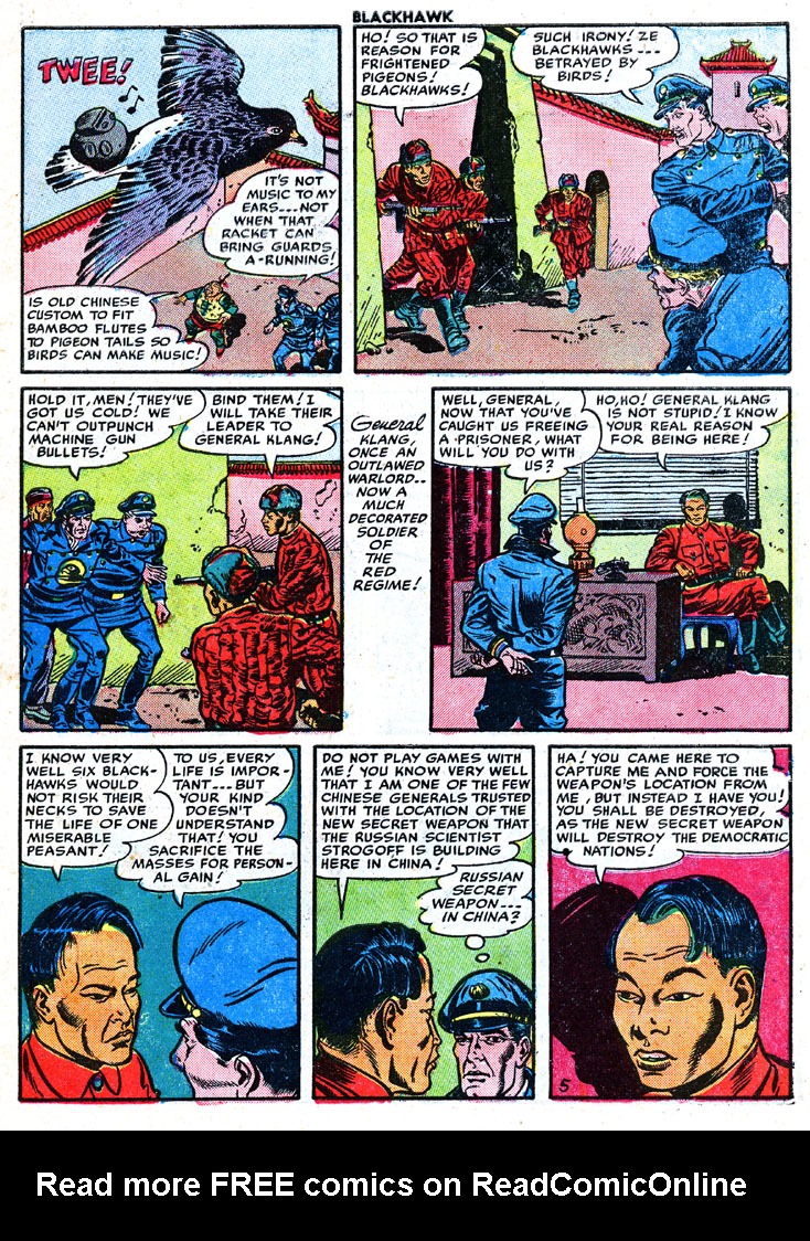 Read online Blackhawk (1957) comic -  Issue #55 - 7