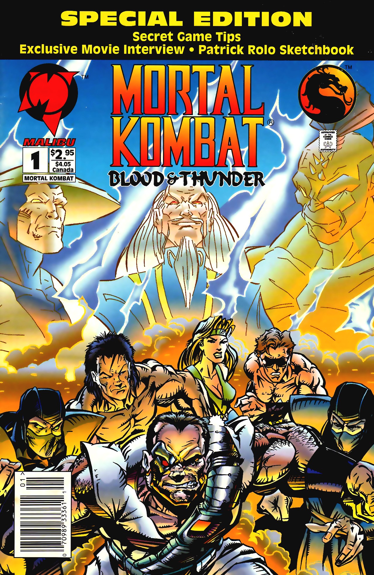 Read online Mortal Kombat (1994) comic -  Issue #1 - 1