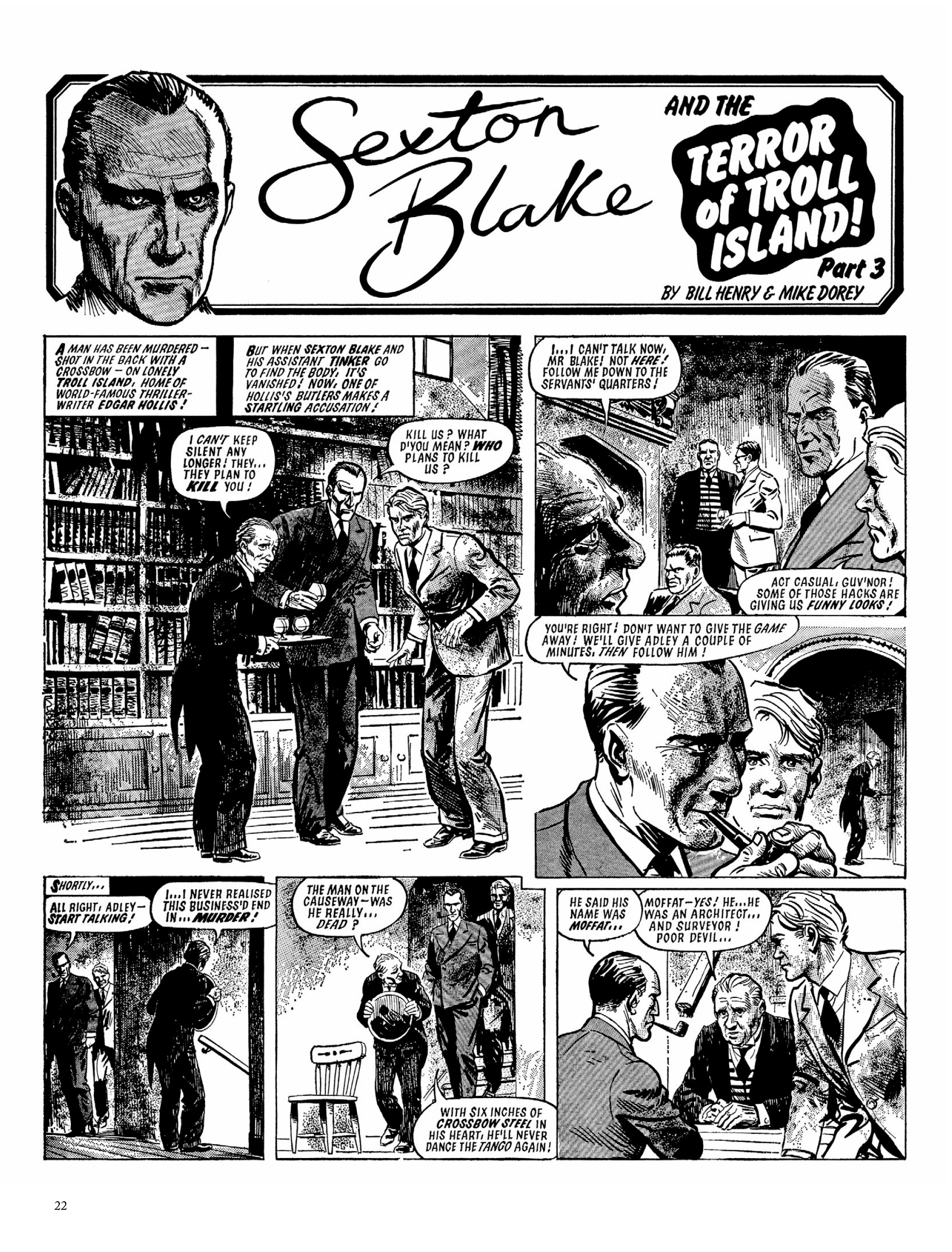 Read online The Return of Sexton Blake comic -  Issue # TPB - 24