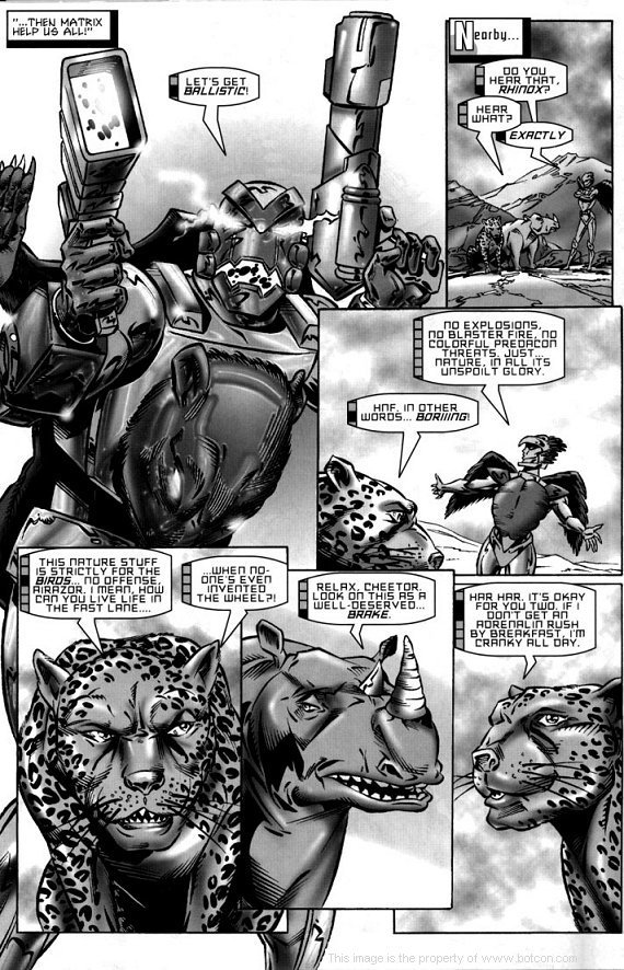 Read online Tales From the Beast Wars Transformers comic -  Issue # Full - 10