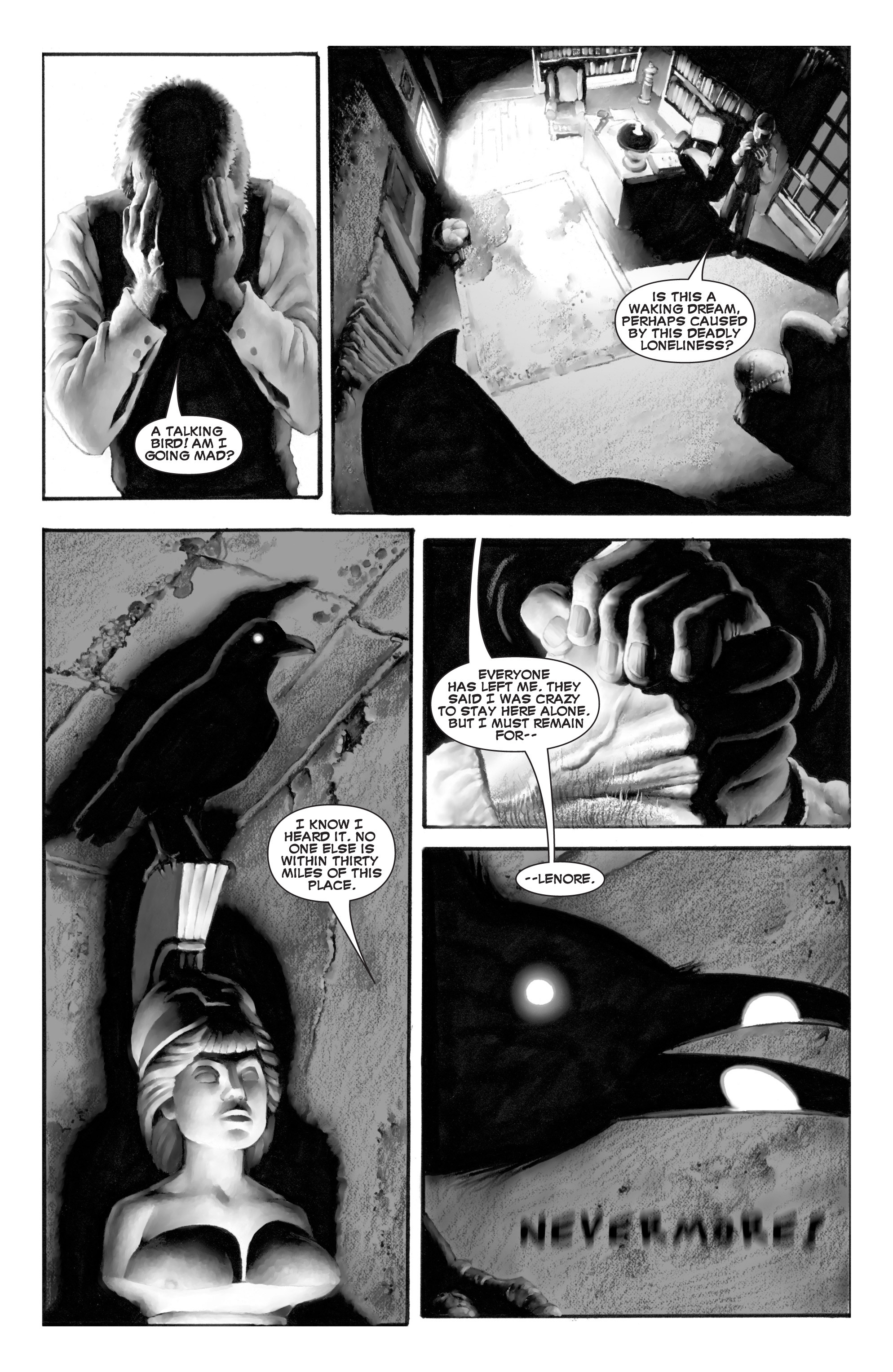 Read online Haunt of Horror: Edgar Allan Poe comic -  Issue #1 - 7