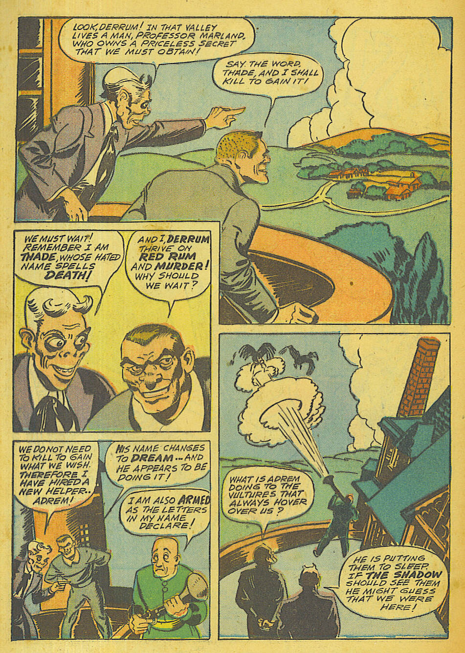 Read online Shadow Comics comic -  Issue #36 - 4