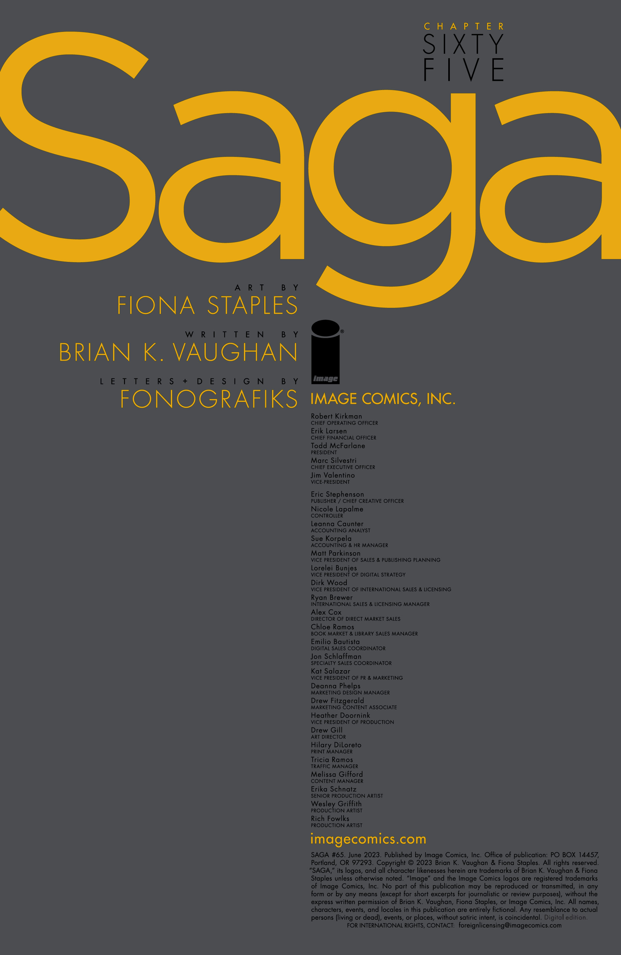 Read online Saga comic -  Issue #65 - 2