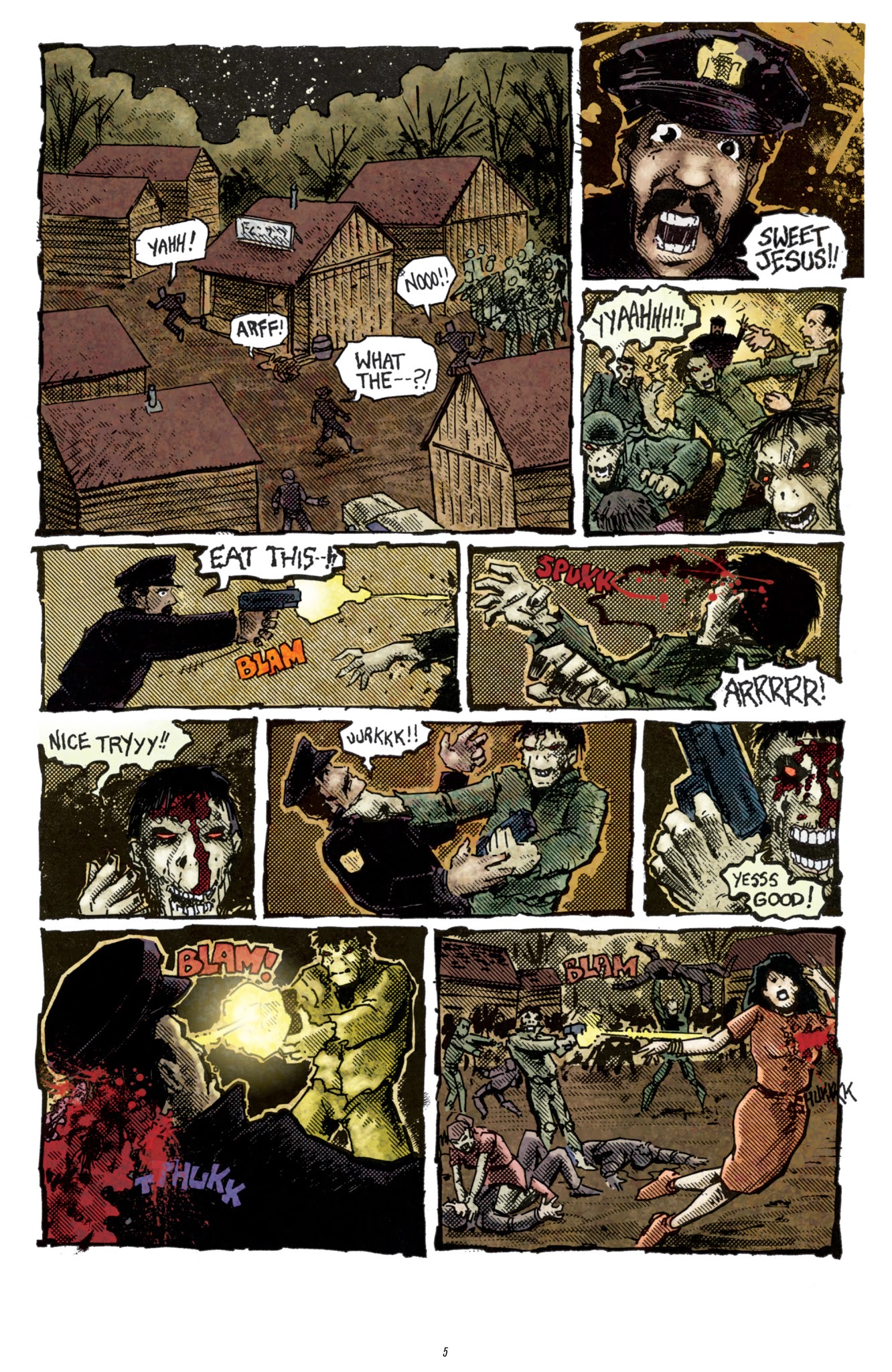 Read online Zombie War comic -  Issue #1 - 7
