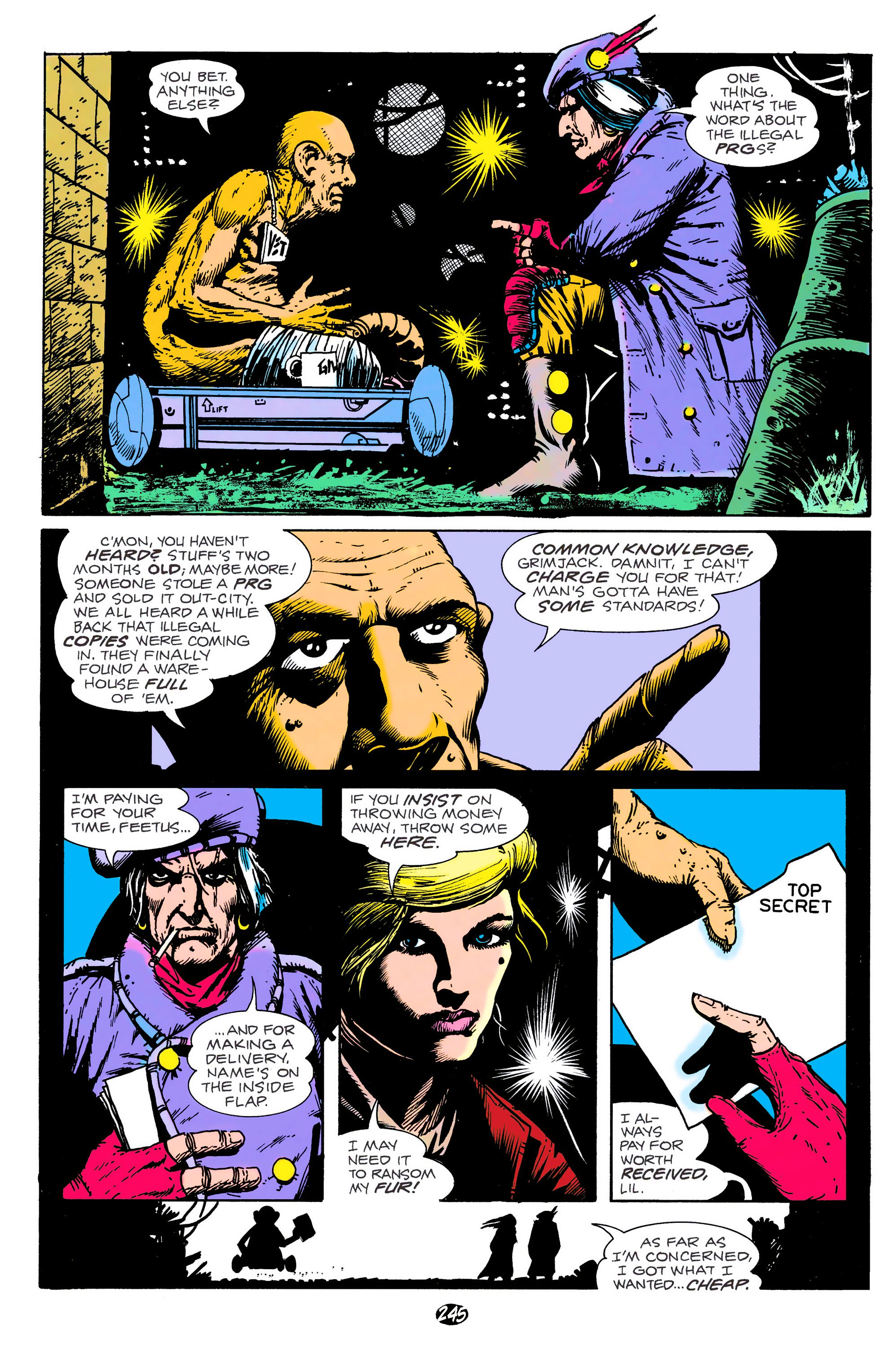 Read online Grimjack comic -  Issue # _TPB 1 - 238
