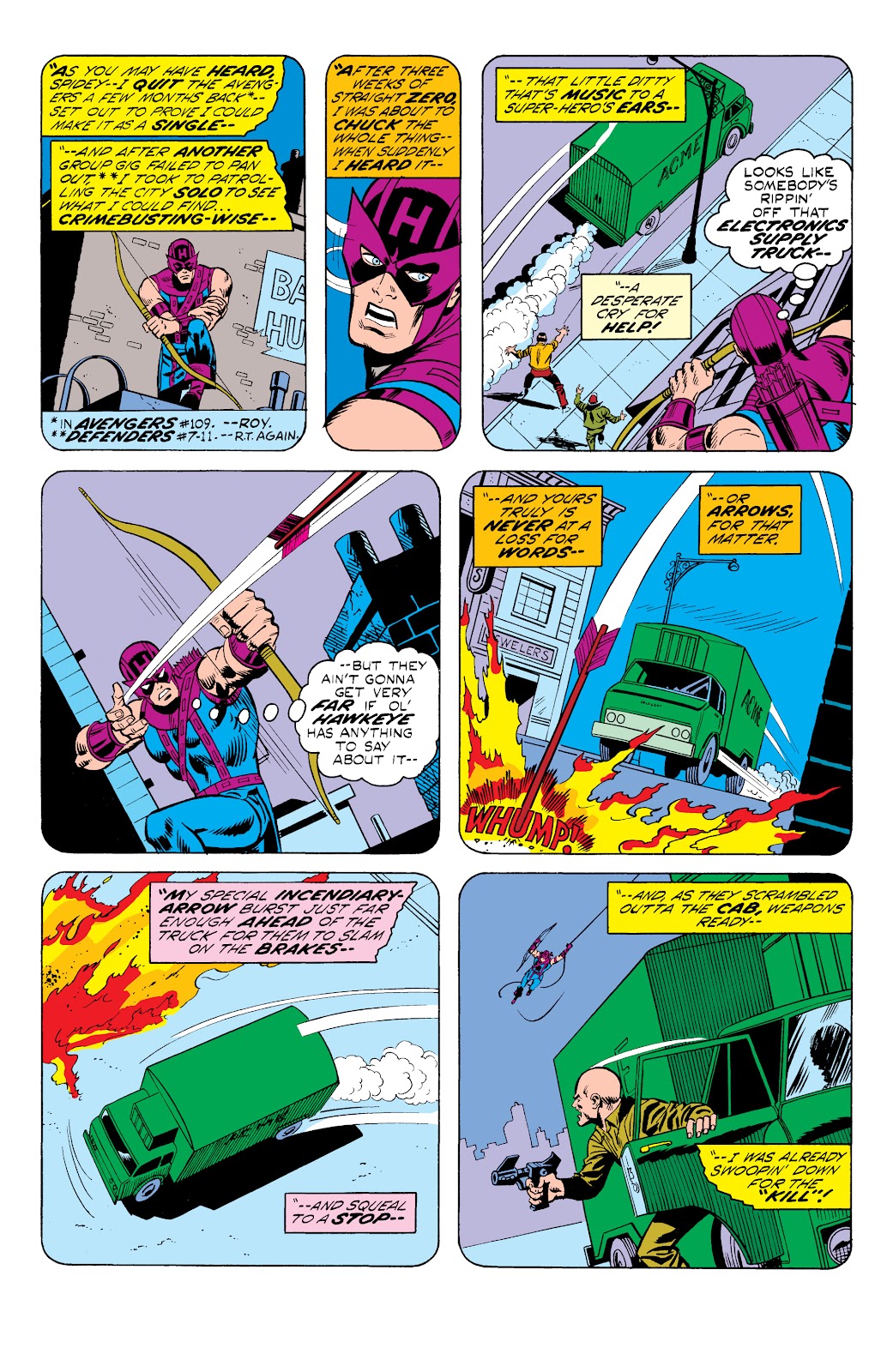 Hawkeye Epic Collection: The Avenging Archer issue TPB (Part 2) - Page 36
