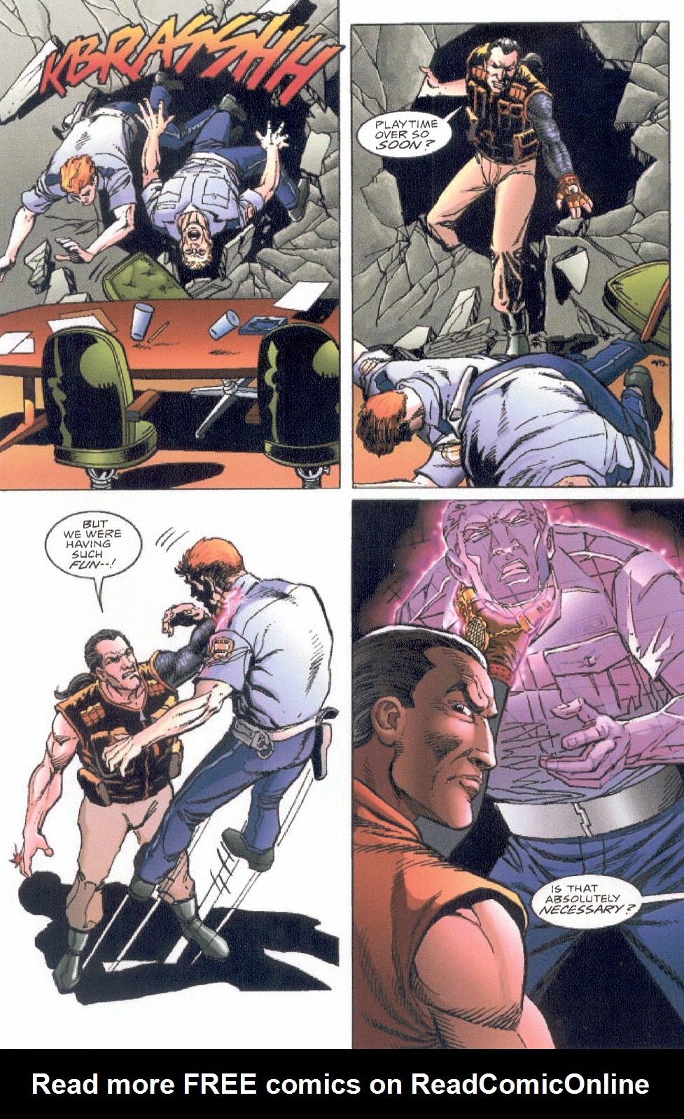 Read online Deathmask comic -  Issue #4 - 9