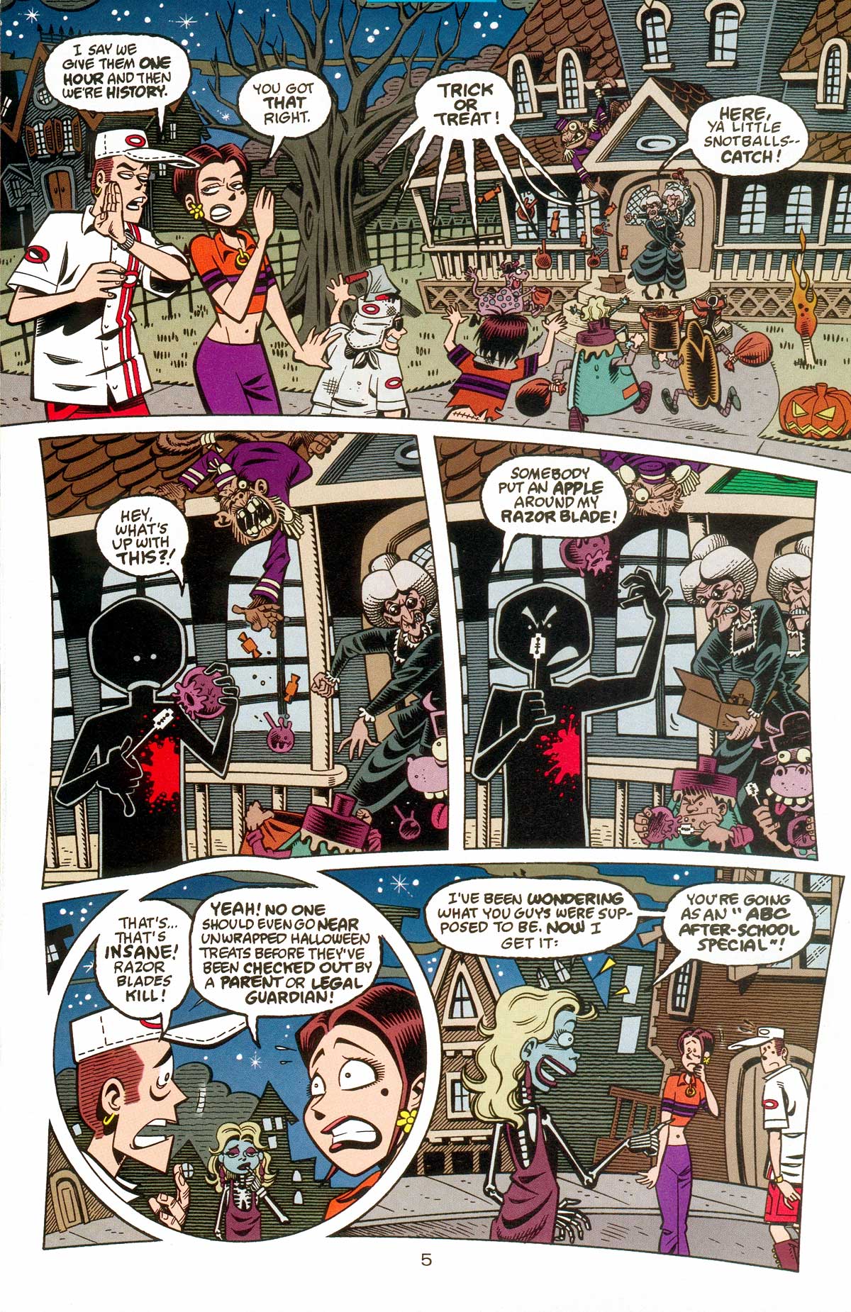 Read online Gross Point comic -  Issue #5 - 6
