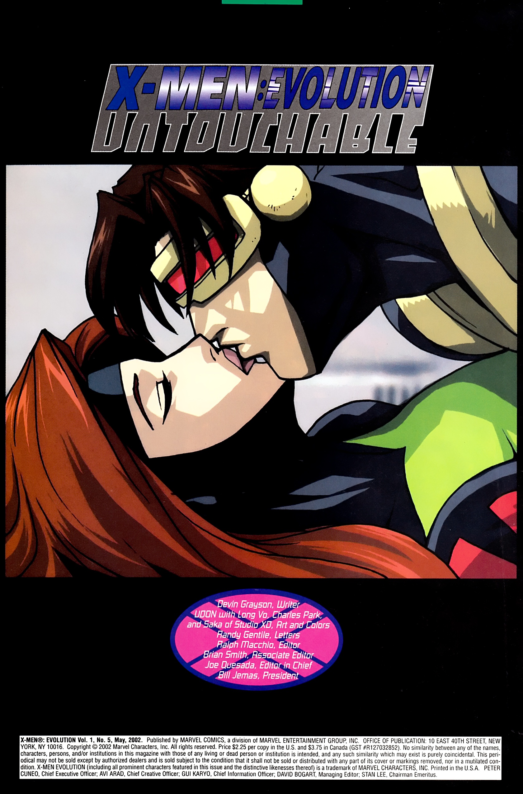 Read online X-Men: Evolution comic -  Issue #5 - 3