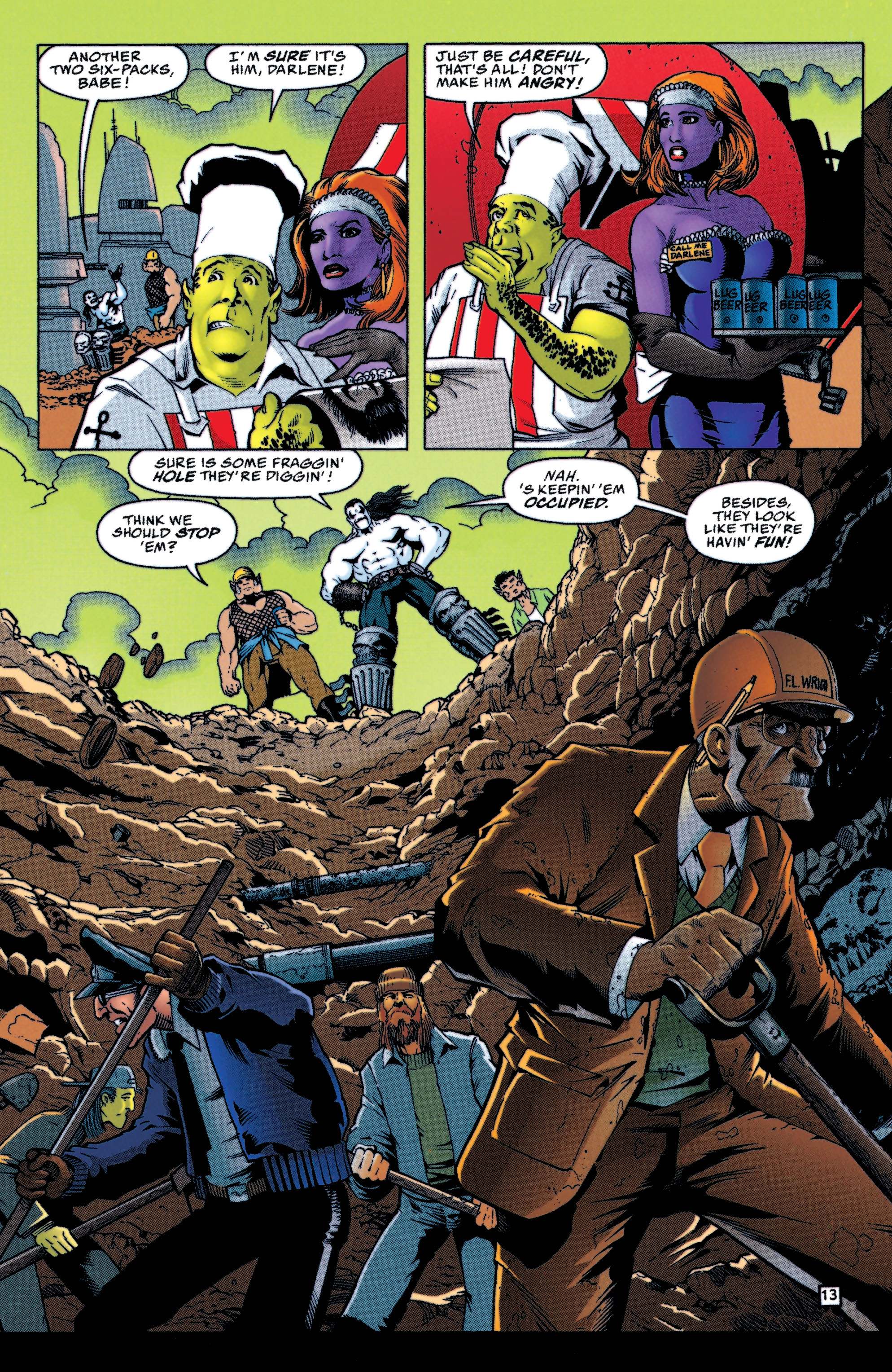 Read online Lobo (1993) comic -  Issue #43 - 14