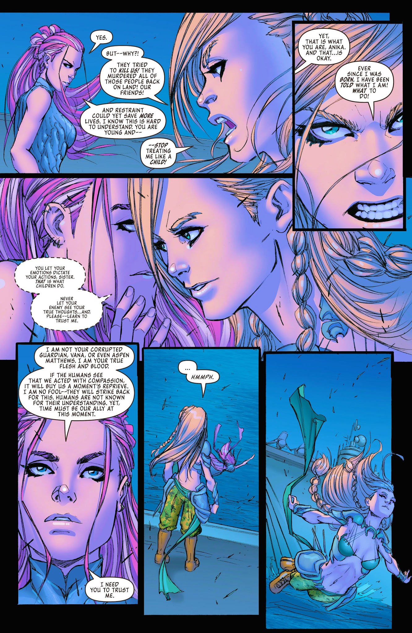 Read online Michael Turner's Fathom: Kiani (2015) comic -  Issue #2 - 6