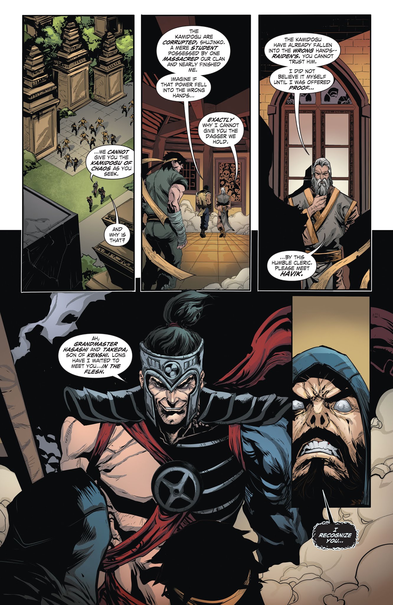 Read online Mortal Kombat X [I] comic -  Issue # _TPB 2 - 97