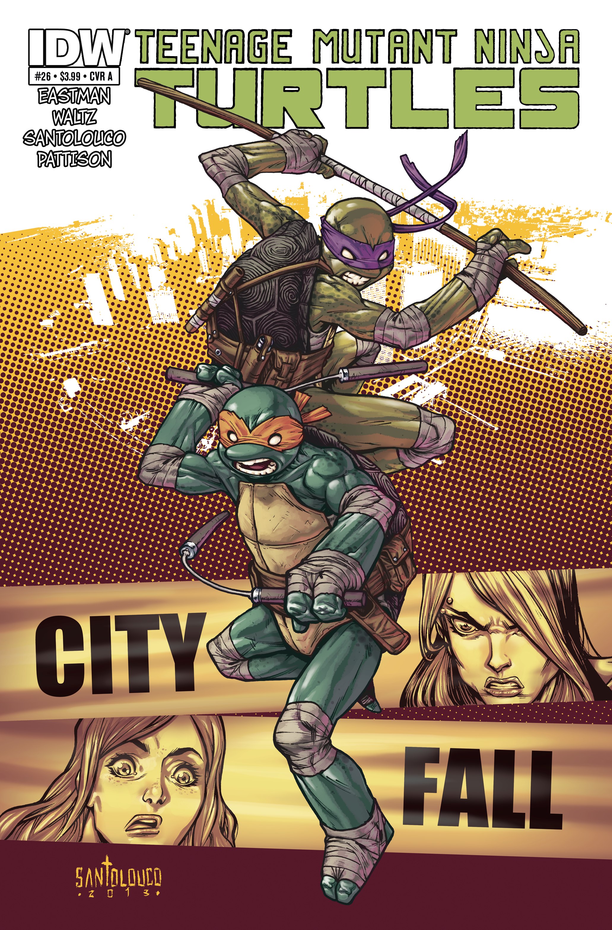 Read online Teenage Mutant Ninja Turtles (2011) comic -  Issue #26 - 1