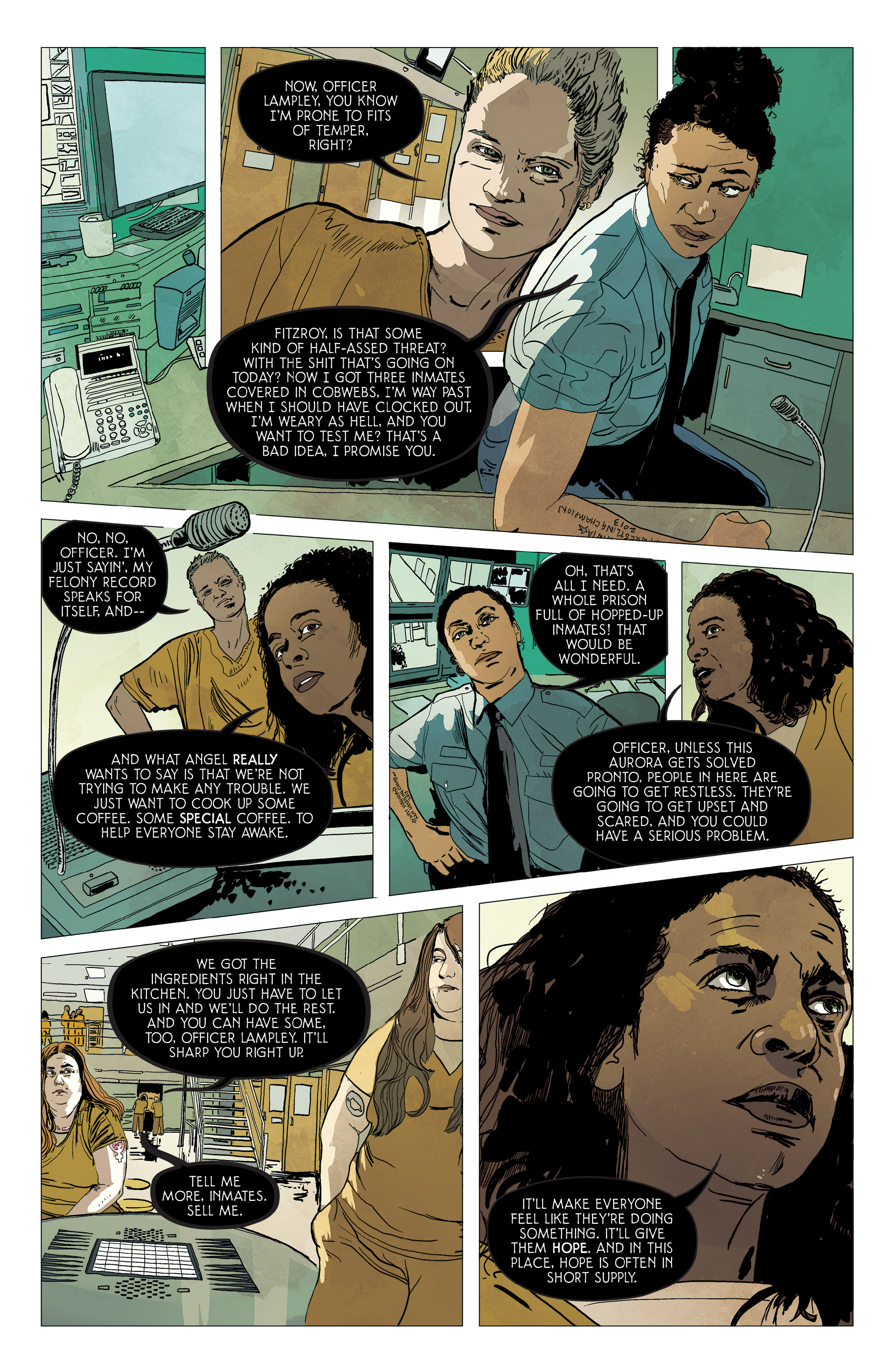 Read online Sleeping Beauties comic -  Issue #3 - 5