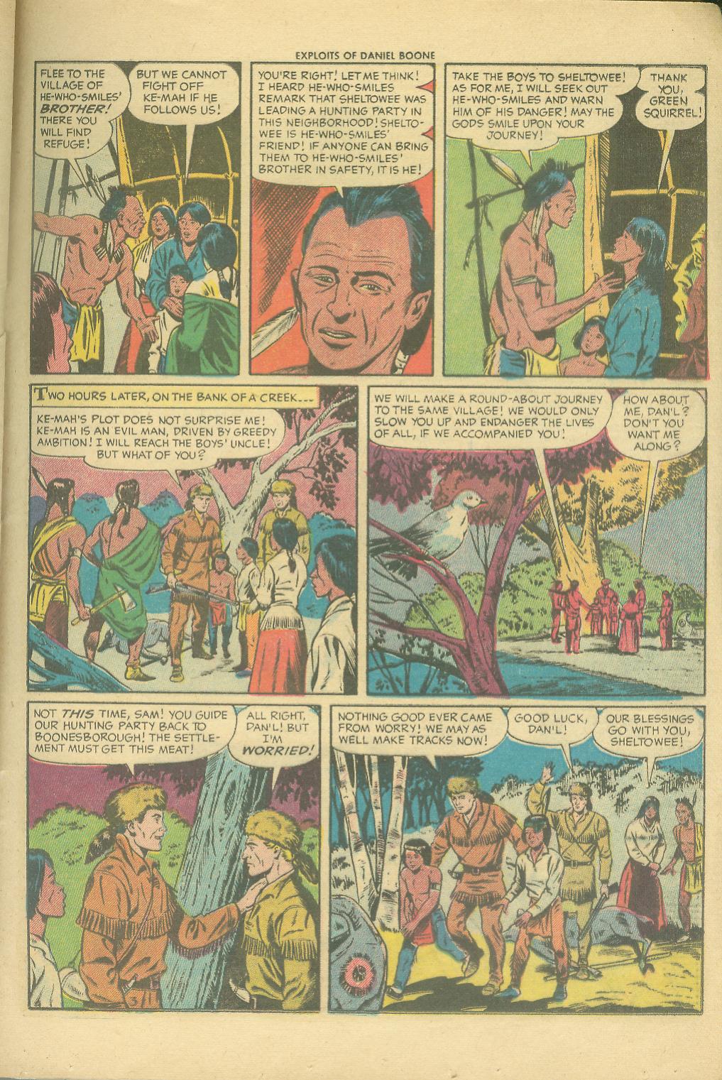 Read online Exploits of Daniel Boone comic -  Issue #6 - 21