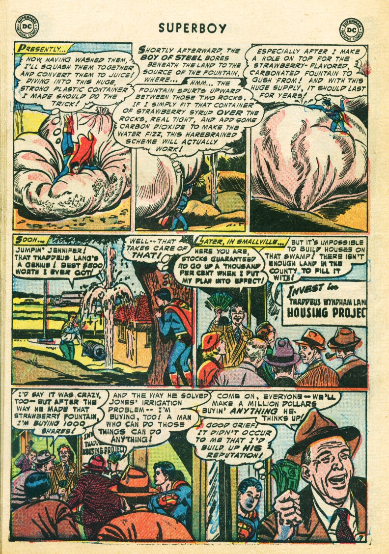 Read online Superboy (1949) comic -  Issue #37 - 31