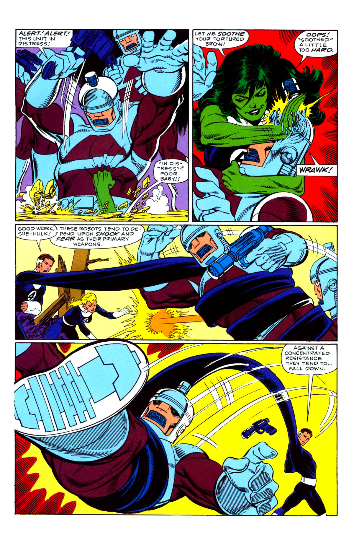 Read online Fantastic Four Visionaries: John Byrne comic -  Issue # TPB 6 - 97