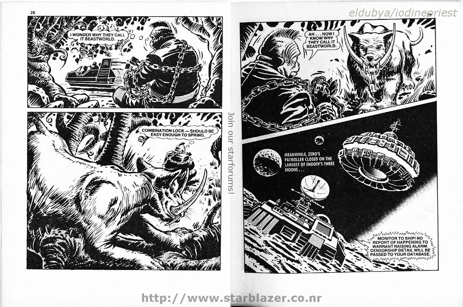 Read online Starblazer comic -  Issue #221 - 16