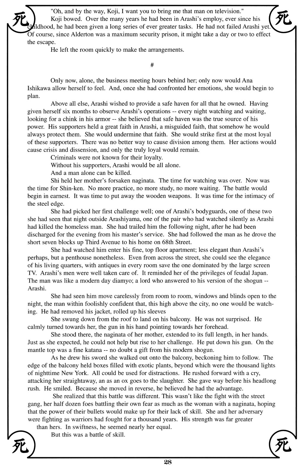 Read online Shi: The Illustrated Warrior comic -  Issue #1 - 30