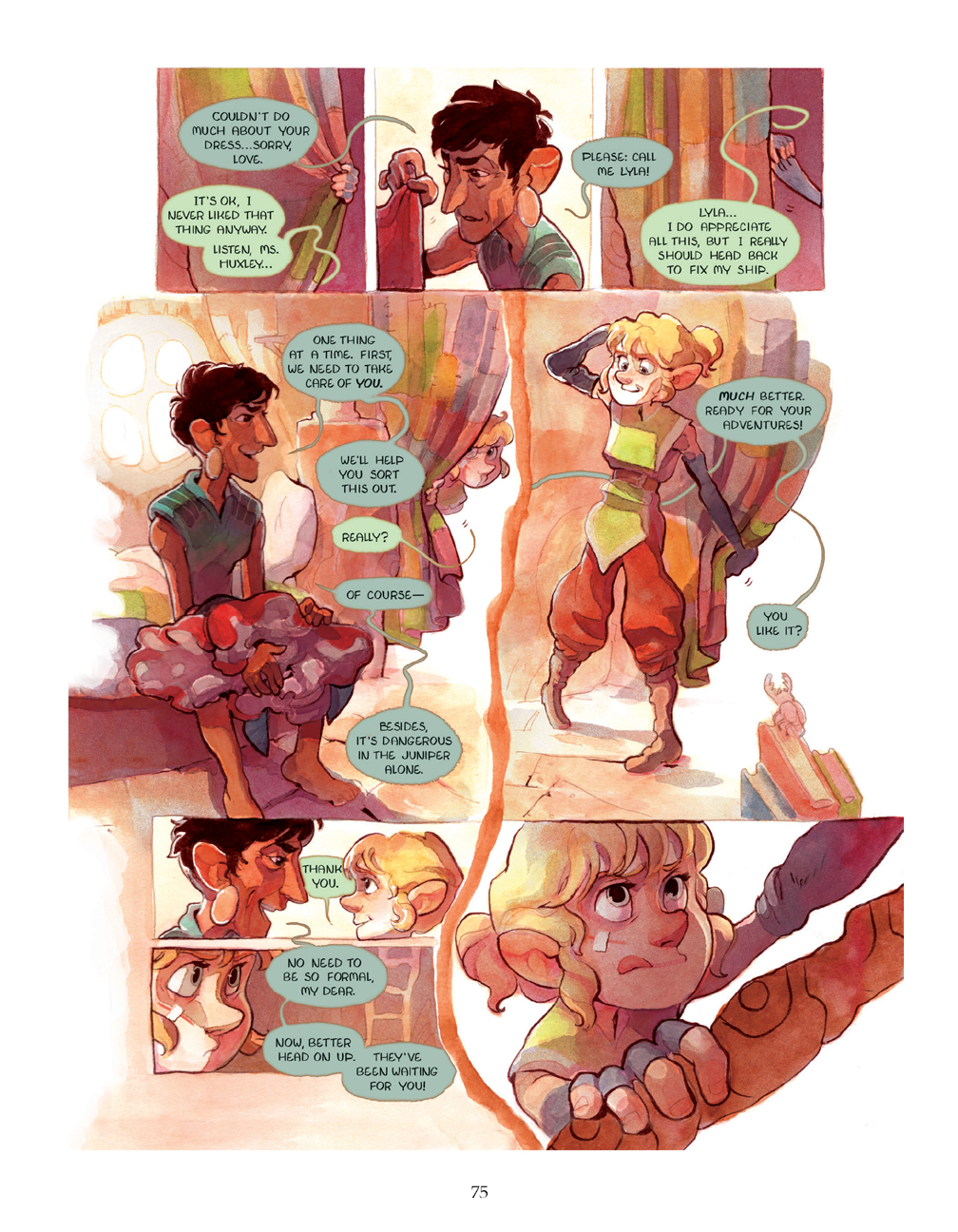 Read online Amelia Erroway: Castaway Commander comic -  Issue # TPB (Part 1) - 74
