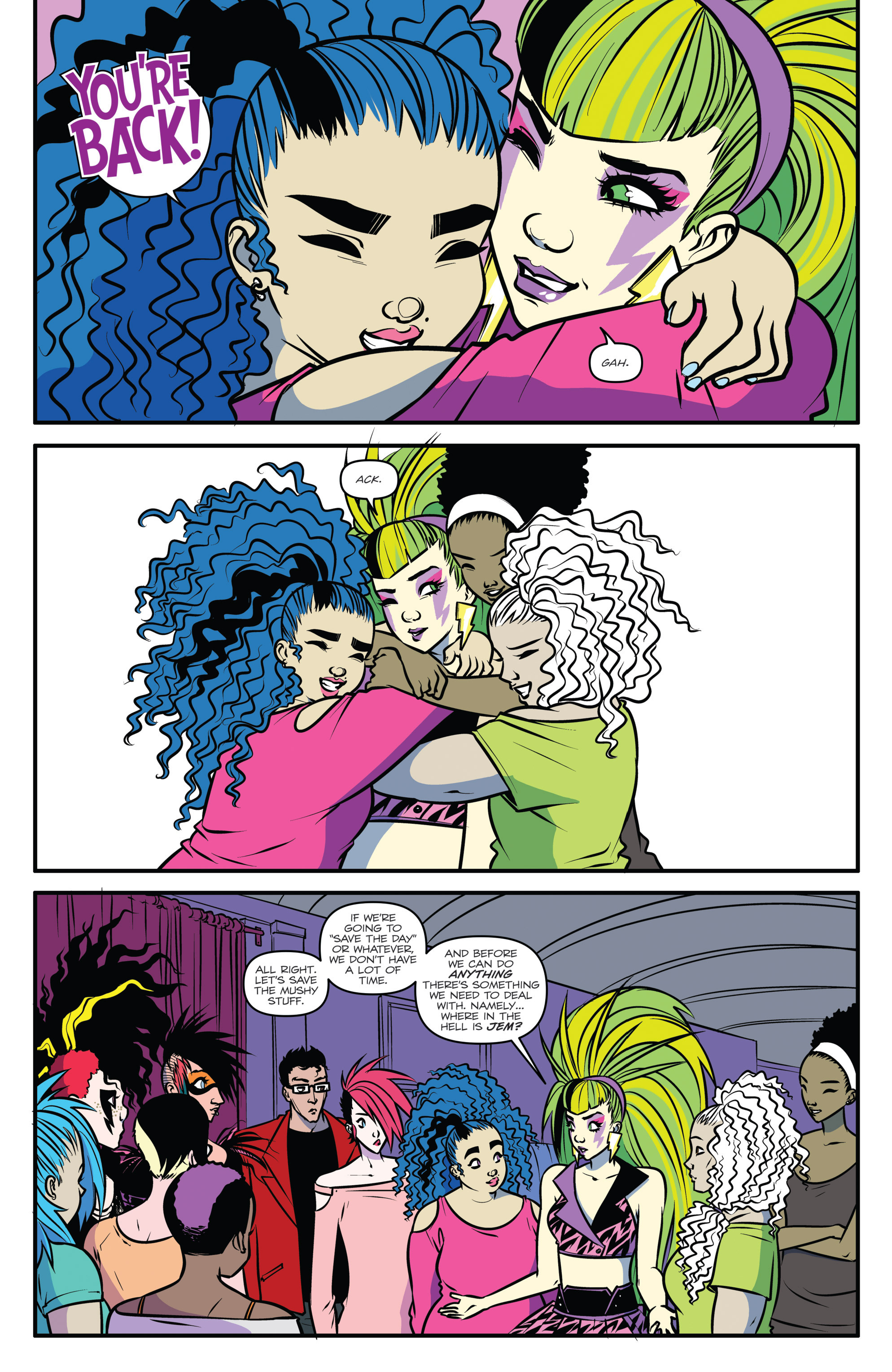 Read online Jem and The Holograms comic -  Issue #16 - 5