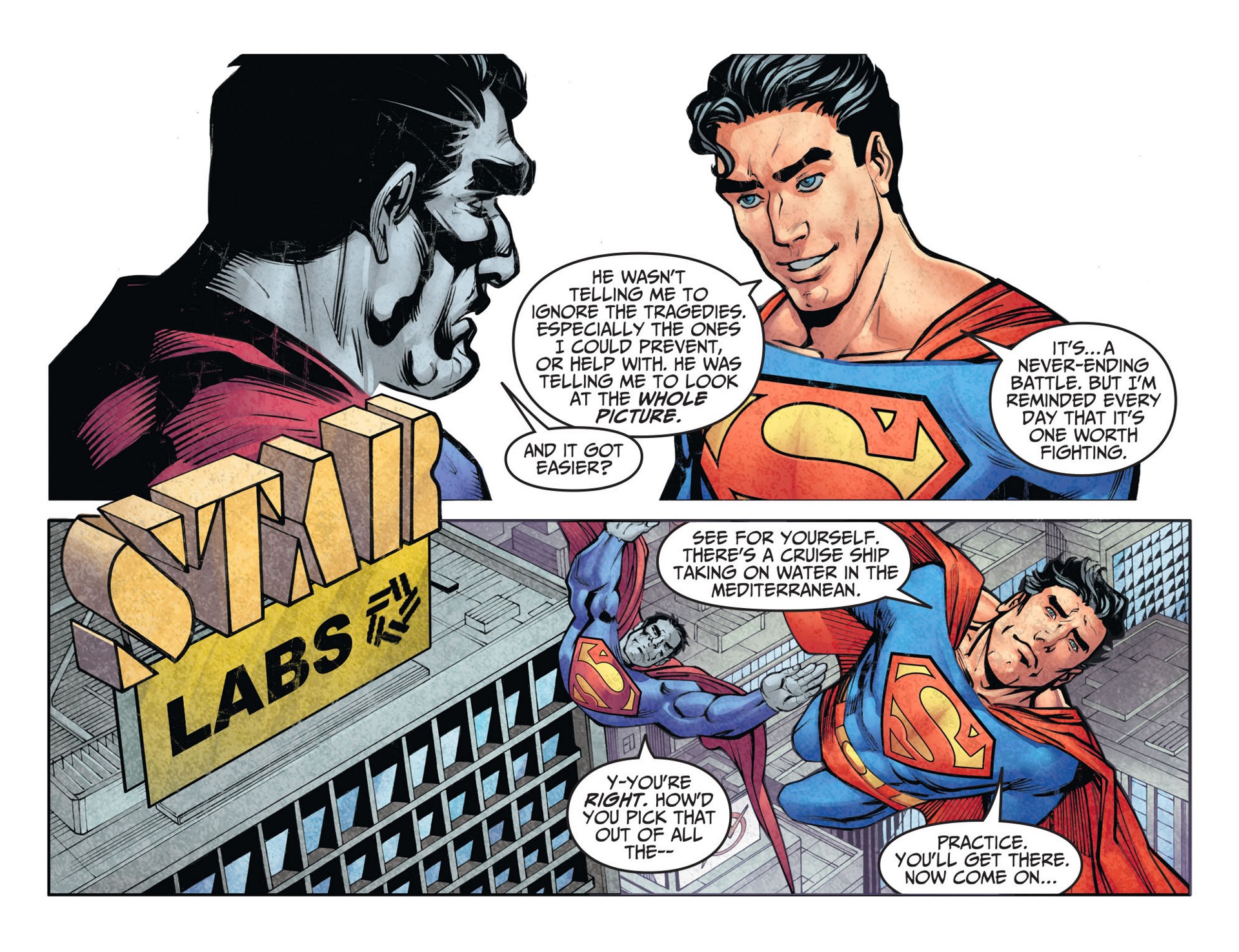 Read online Adventures of Superman [I] comic -  Issue #26 - 17