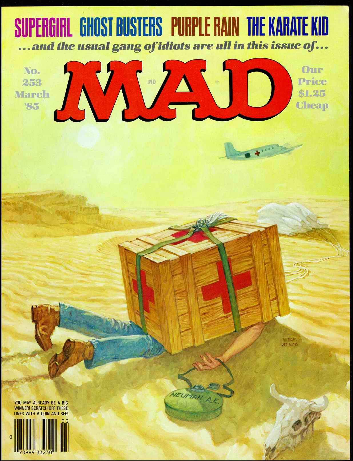 Read online MAD comic -  Issue #253 - 1