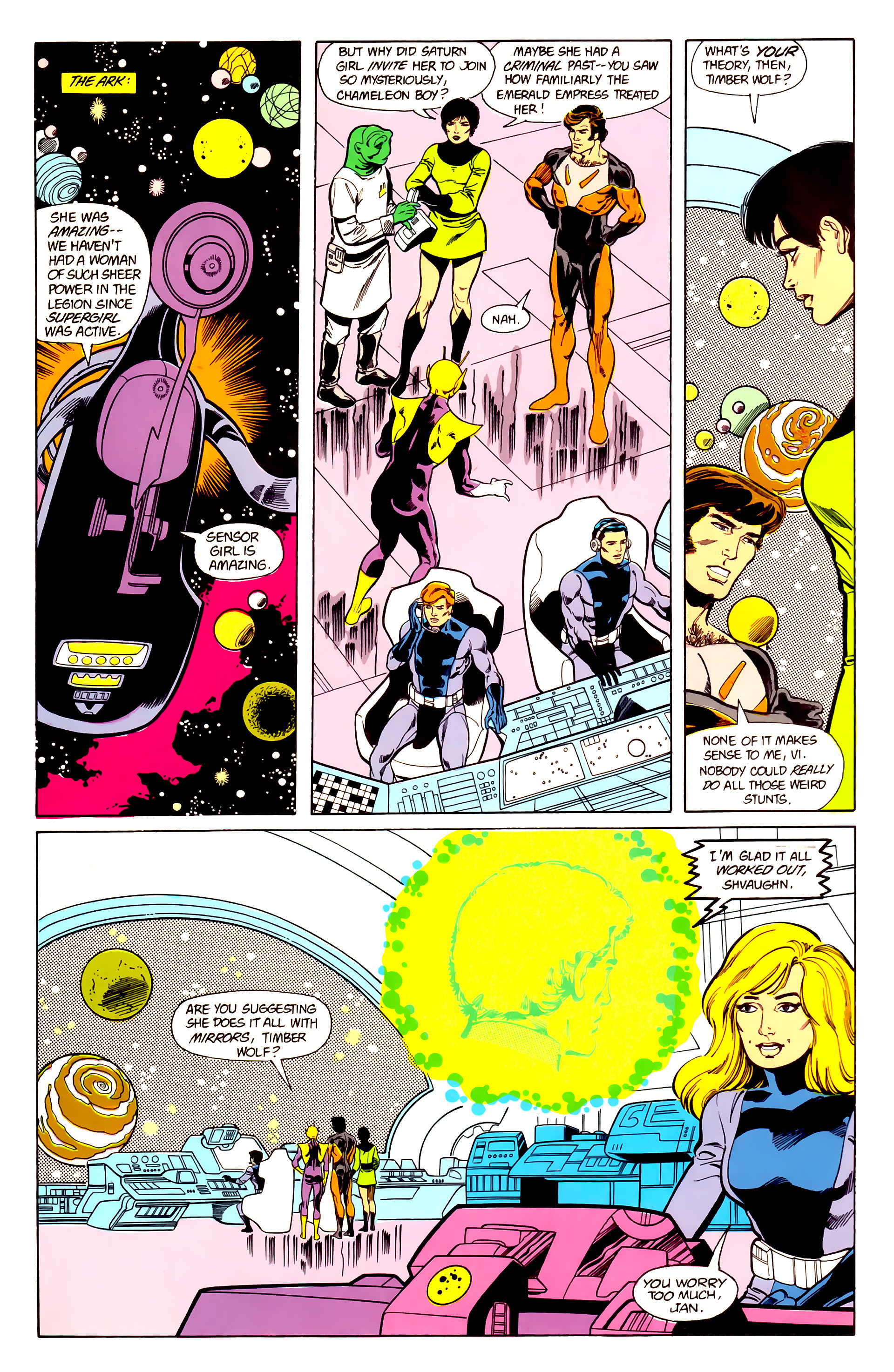 Read online Legion of Super-Heroes (1984) comic -  Issue #21 - 24