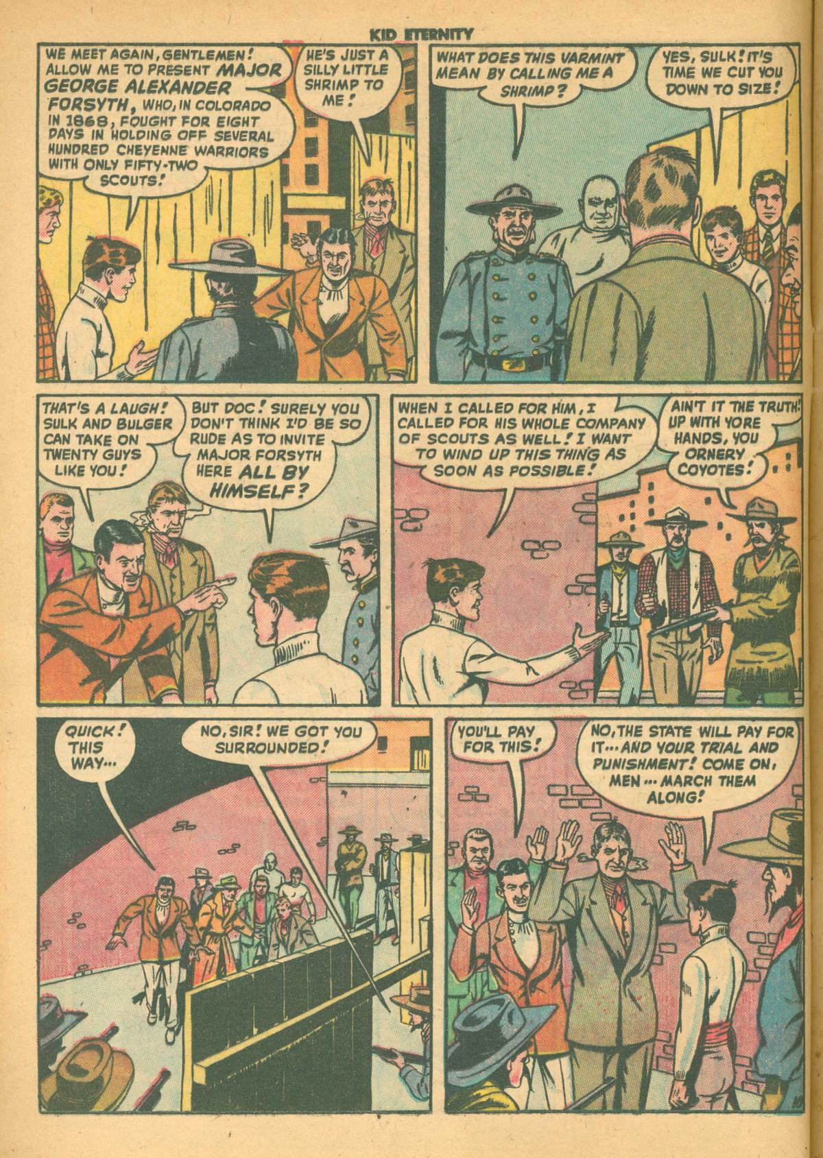 Read online Kid Eternity (1946) comic -  Issue #16 - 12