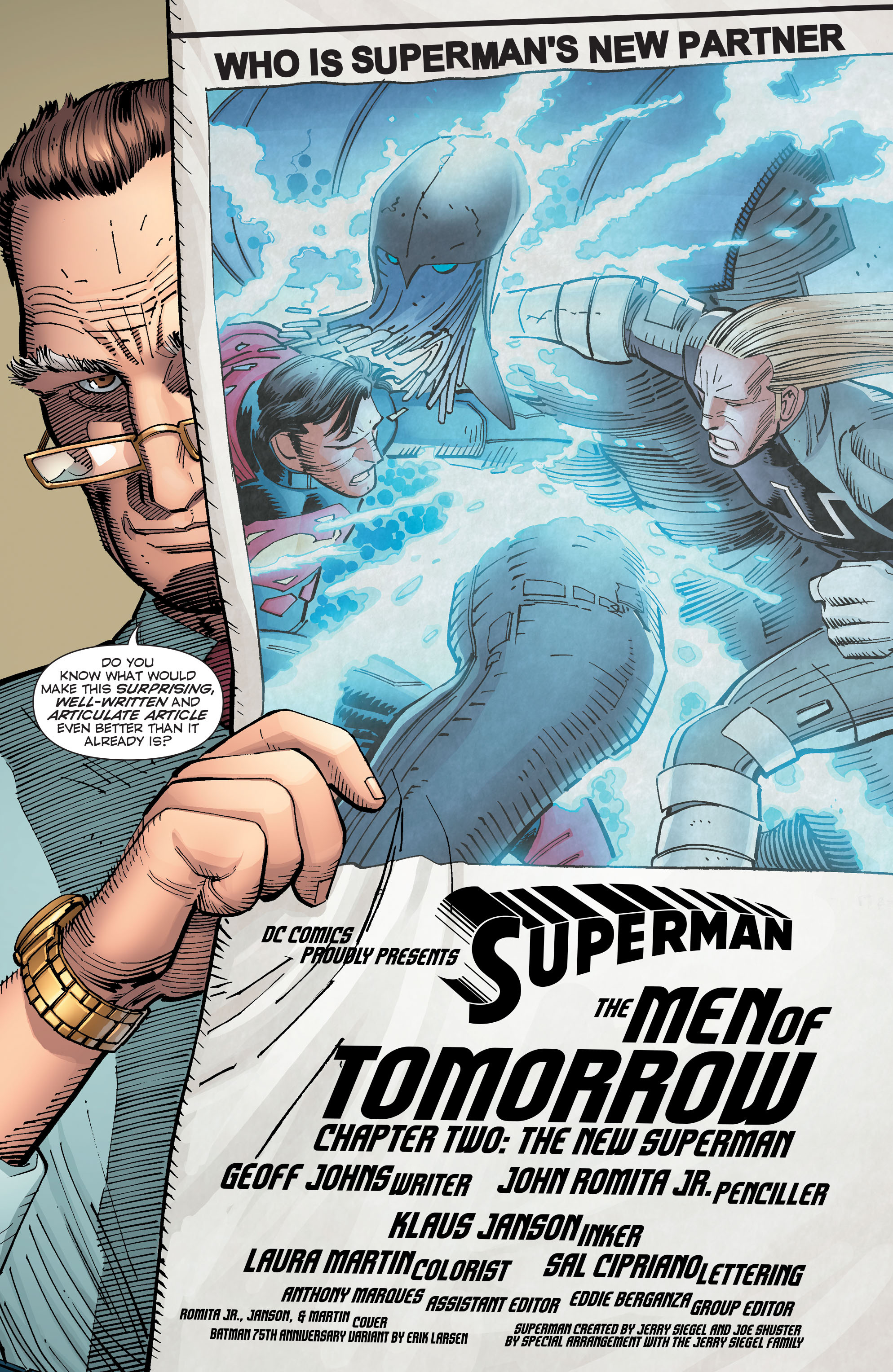 Read online Superman (2011) comic -  Issue #33 - 2