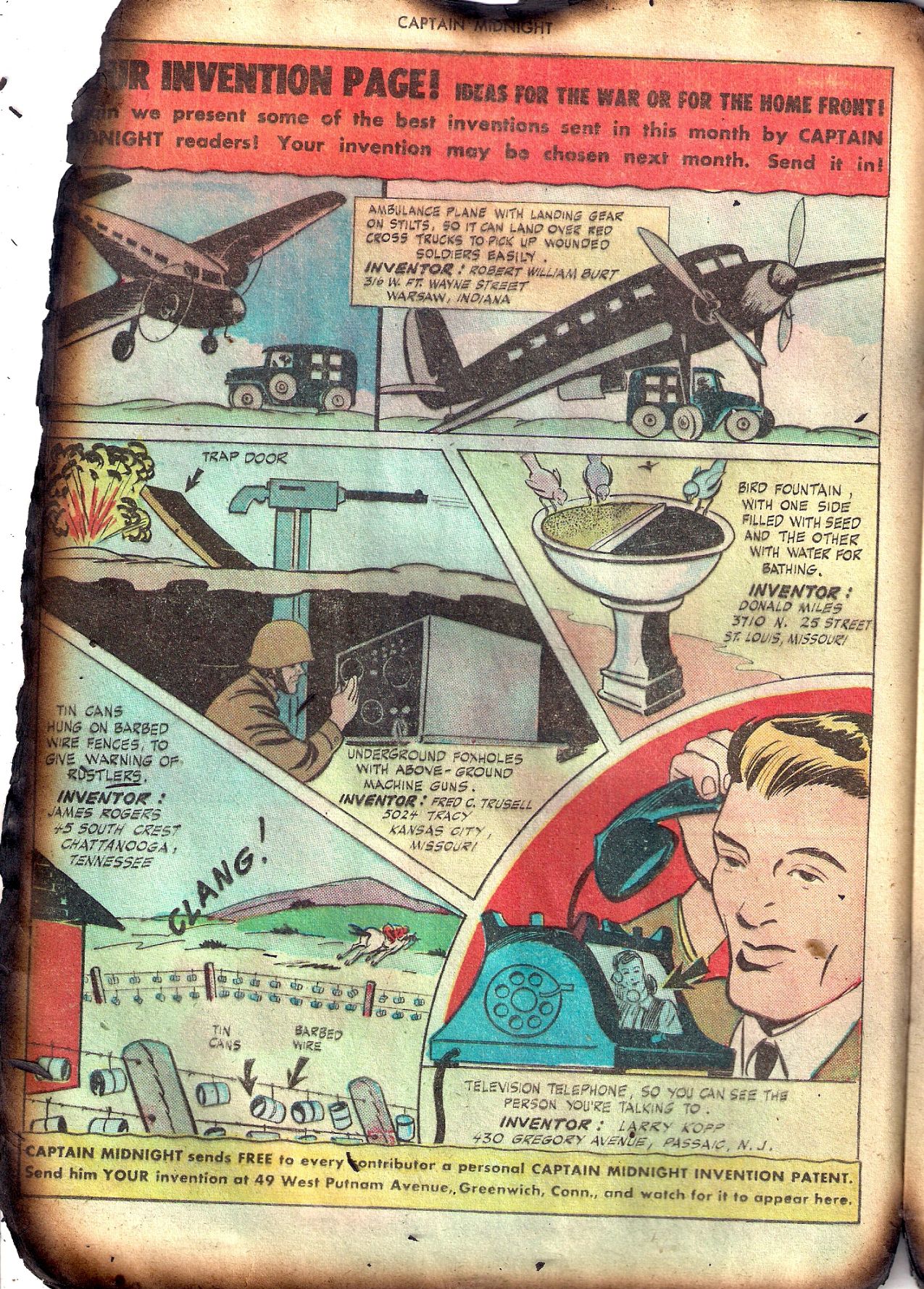 Read online Captain Midnight (1942) comic -  Issue #33 - 12