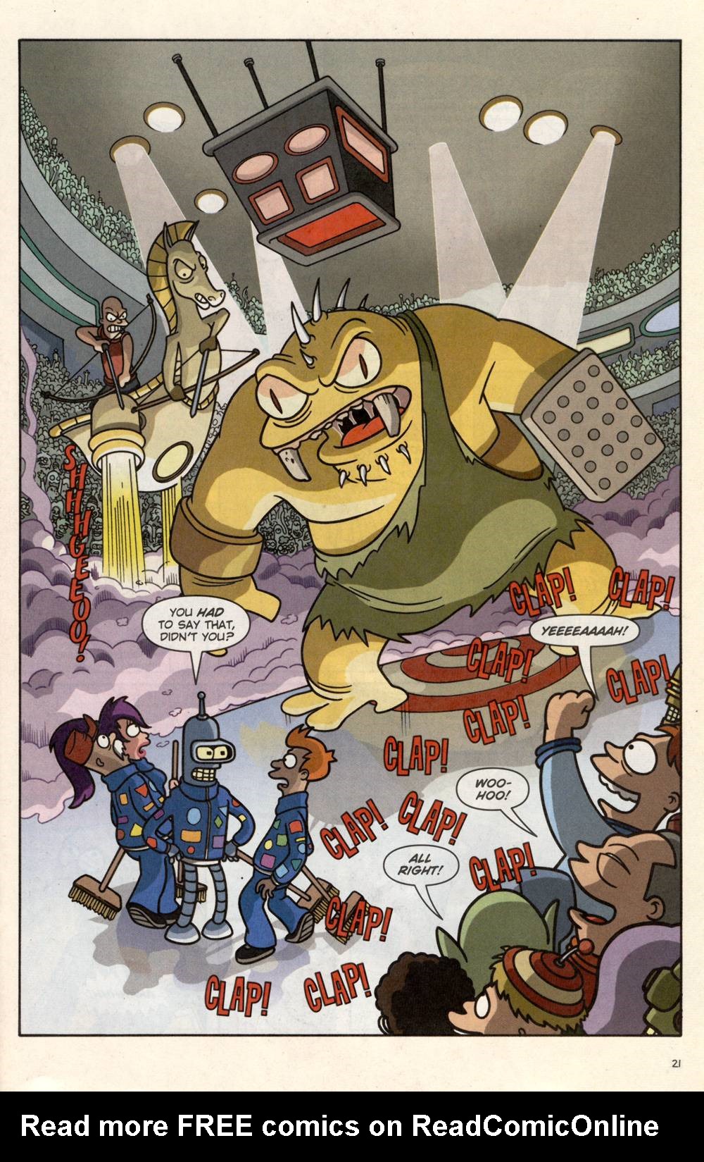 Read online Futurama Comics comic -  Issue #10 - 22