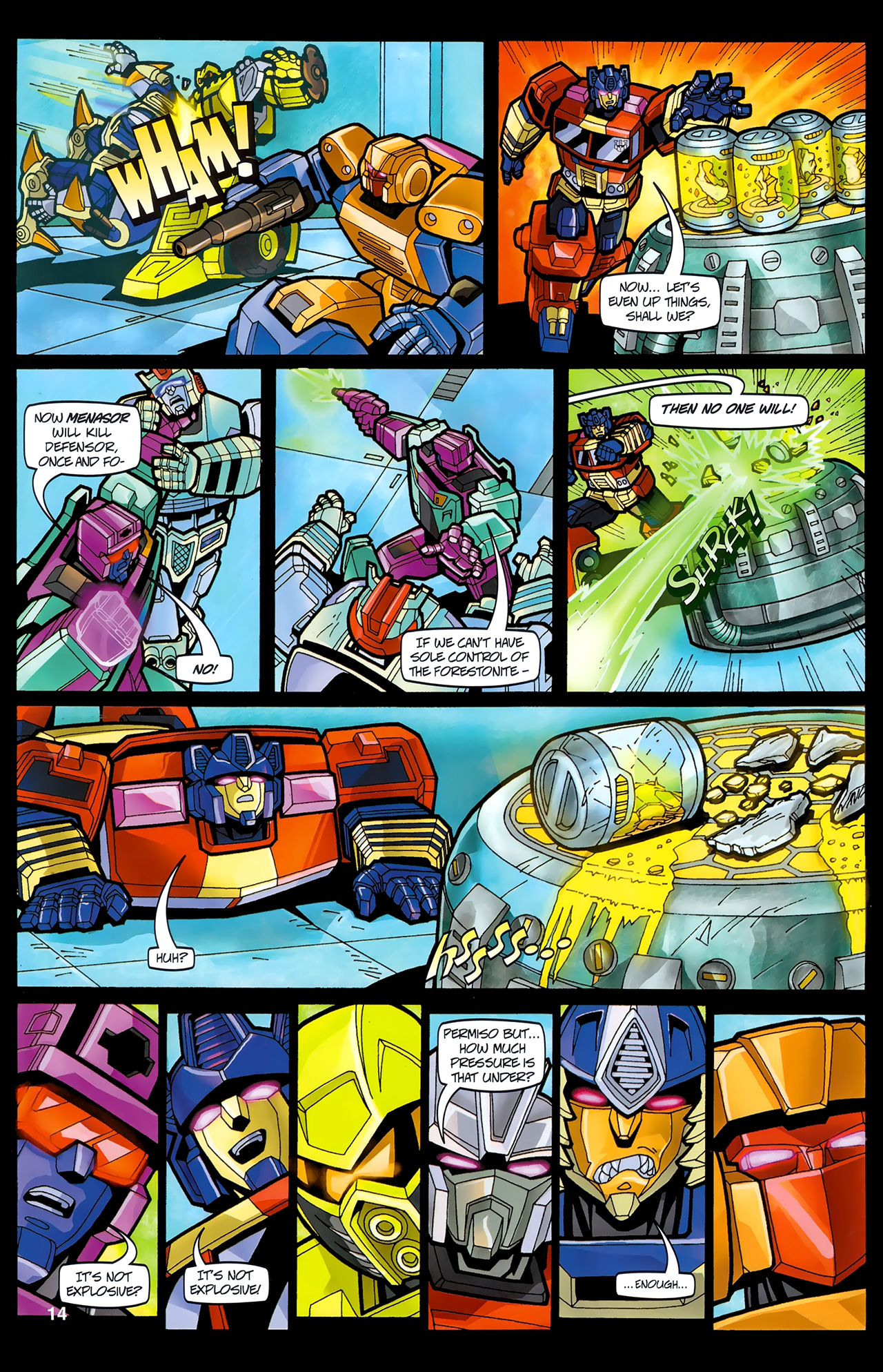 Read online Transformers: Timelines comic -  Issue #5 - 16