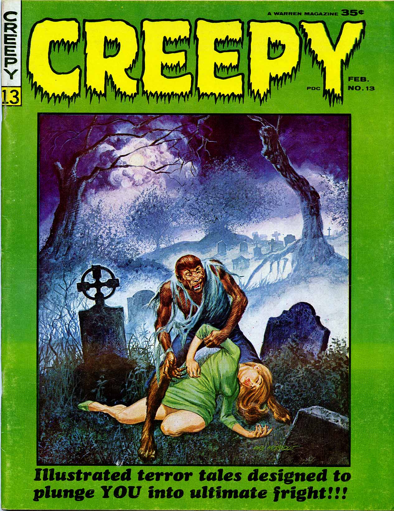 Read online Creepy (1964) comic -  Issue #13 - 1