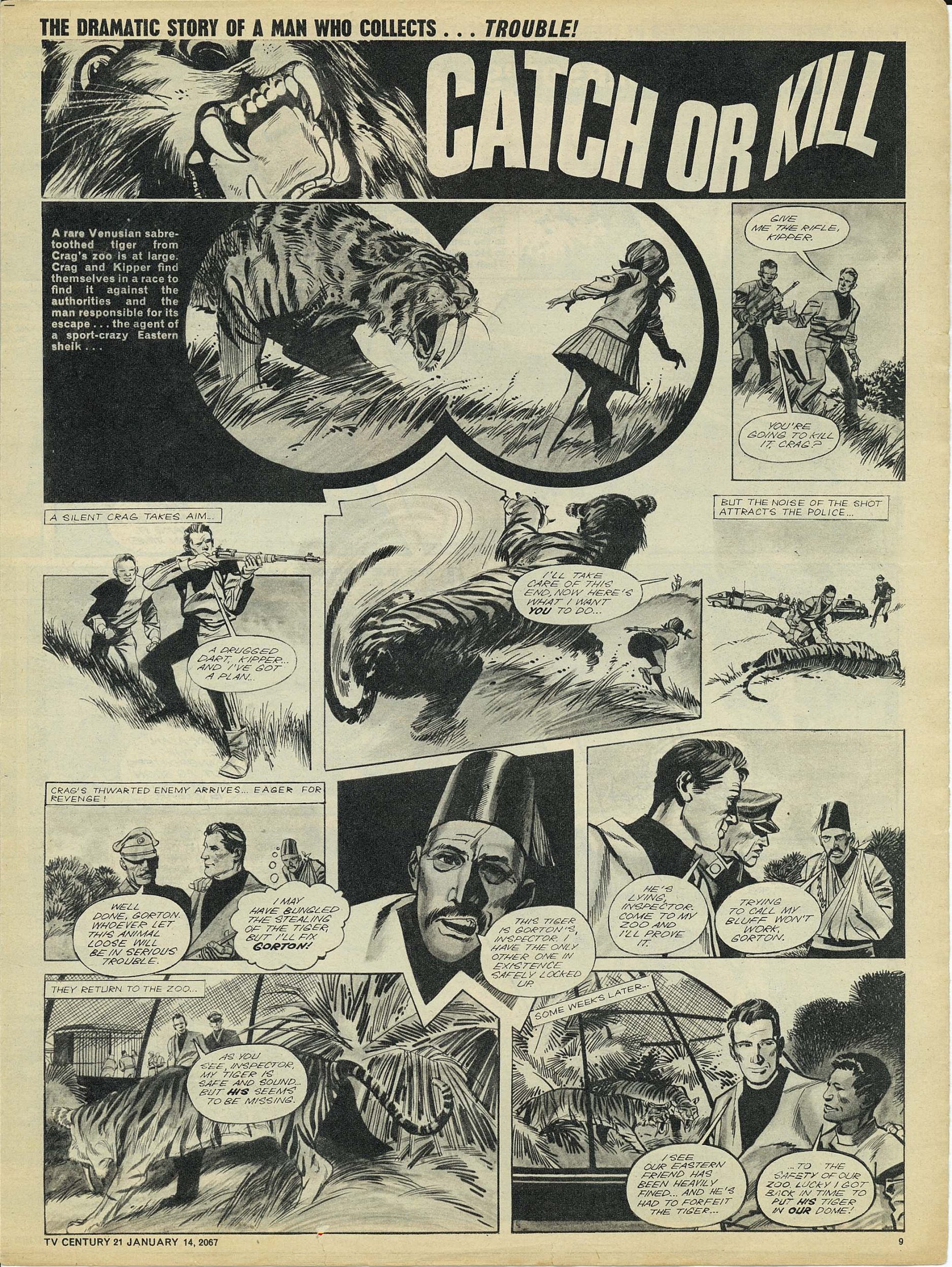 Read online TV Century 21 (TV 21) comic -  Issue #104 - 9