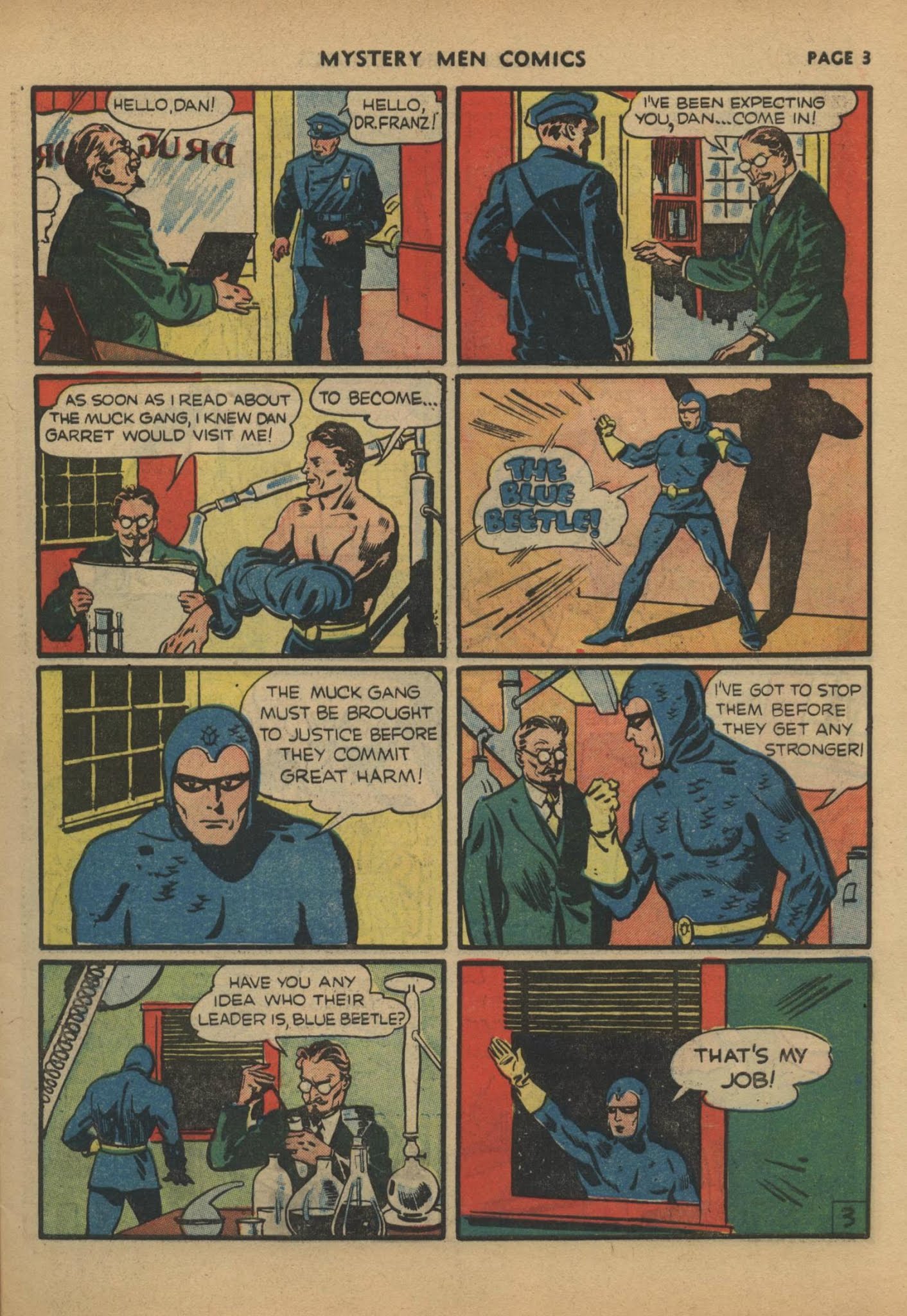 Read online Mystery Men Comics comic -  Issue #17 - 5