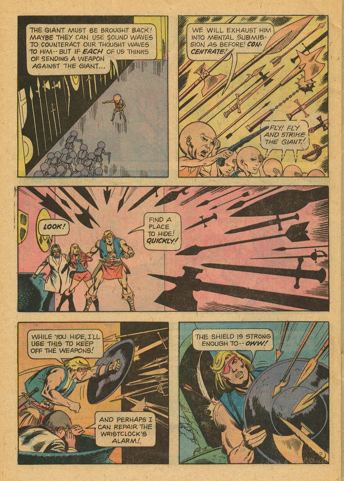 Read online Mighty Samson (1964) comic -  Issue #28 - 28