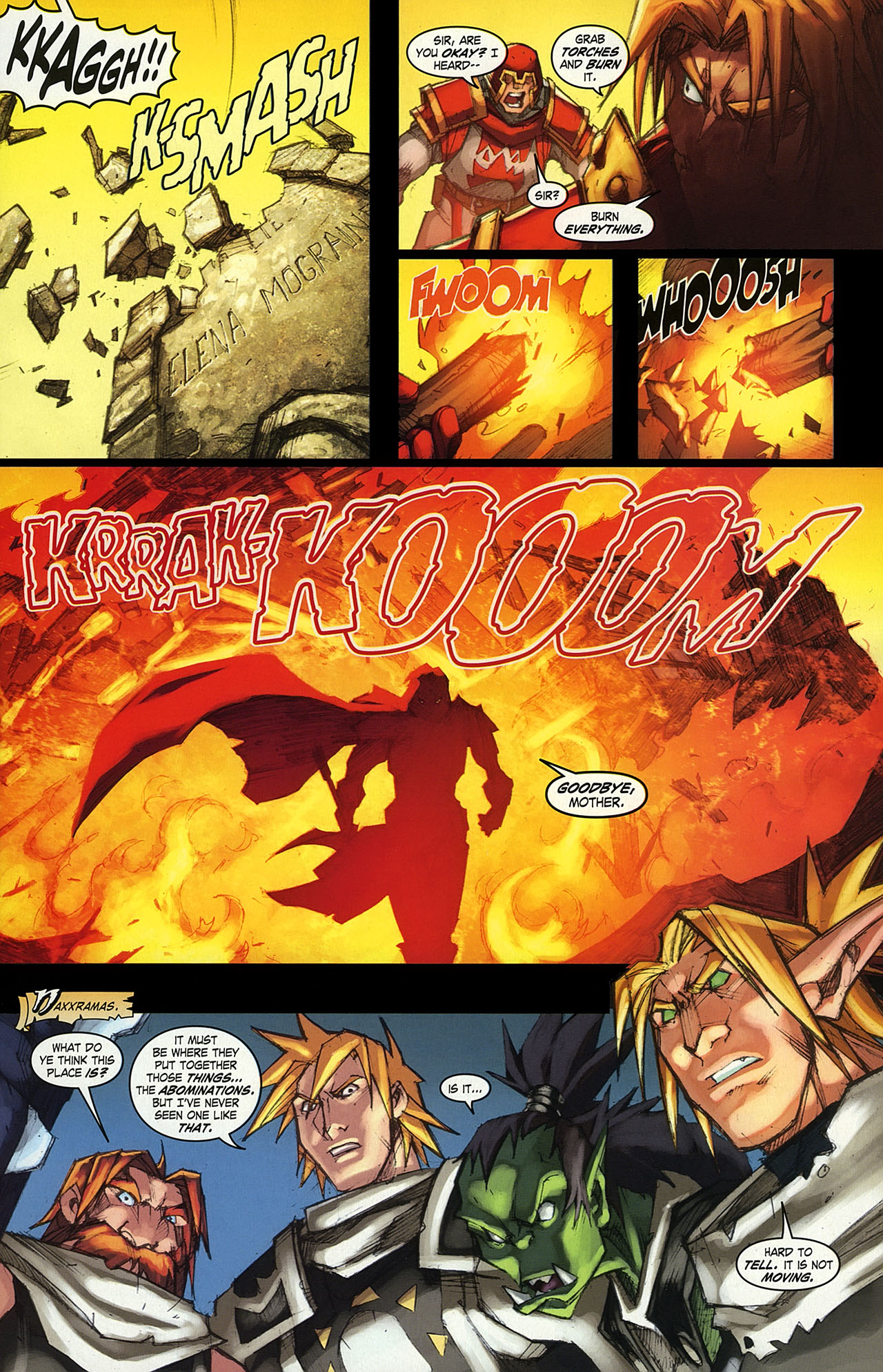 Read online World of Warcraft: Ashbringer comic -  Issue #3 - 14