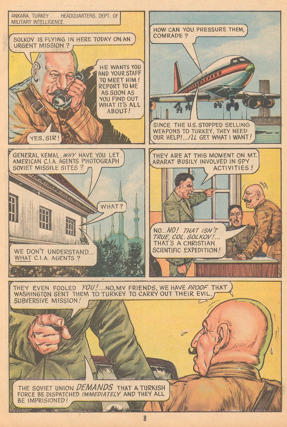 Read online The Crusaders (1974) comic -  Issue #7 - 10