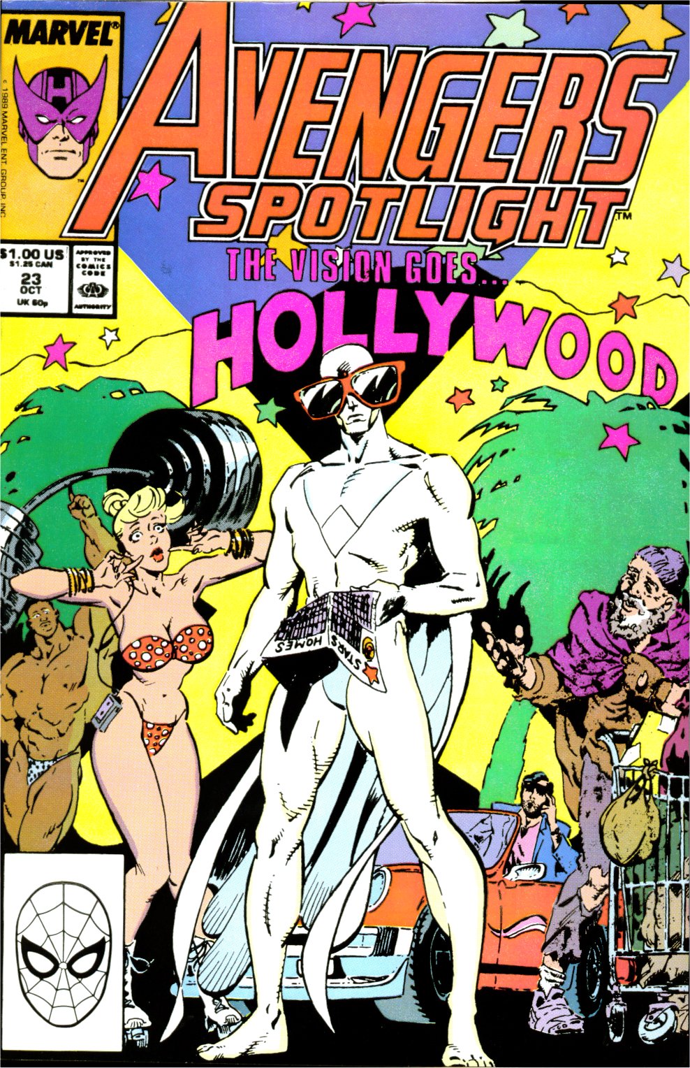Read online Avengers Spotlight comic -  Issue #23 - 1