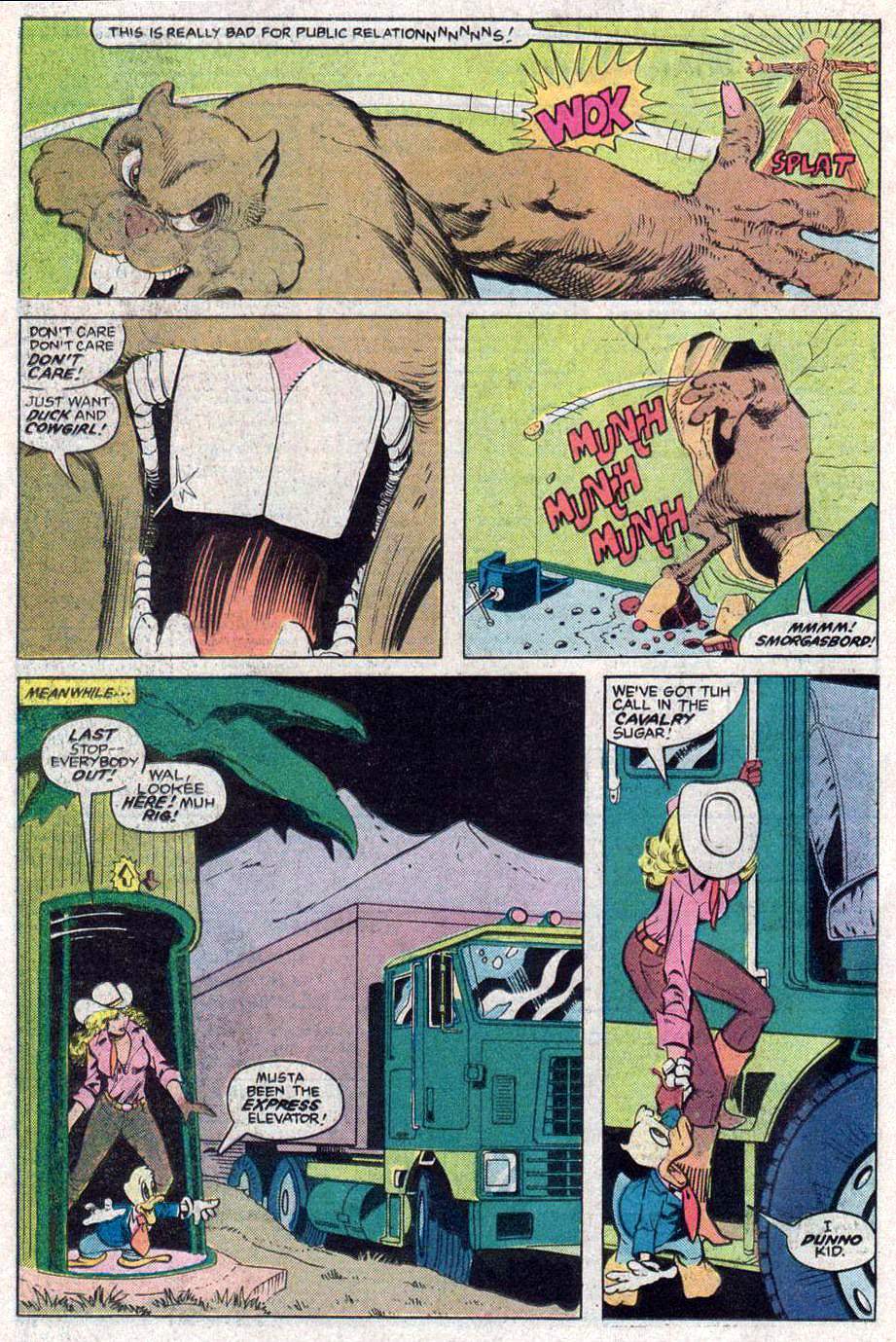 Read online Howard the Duck (1976) comic -  Issue #32 - 18