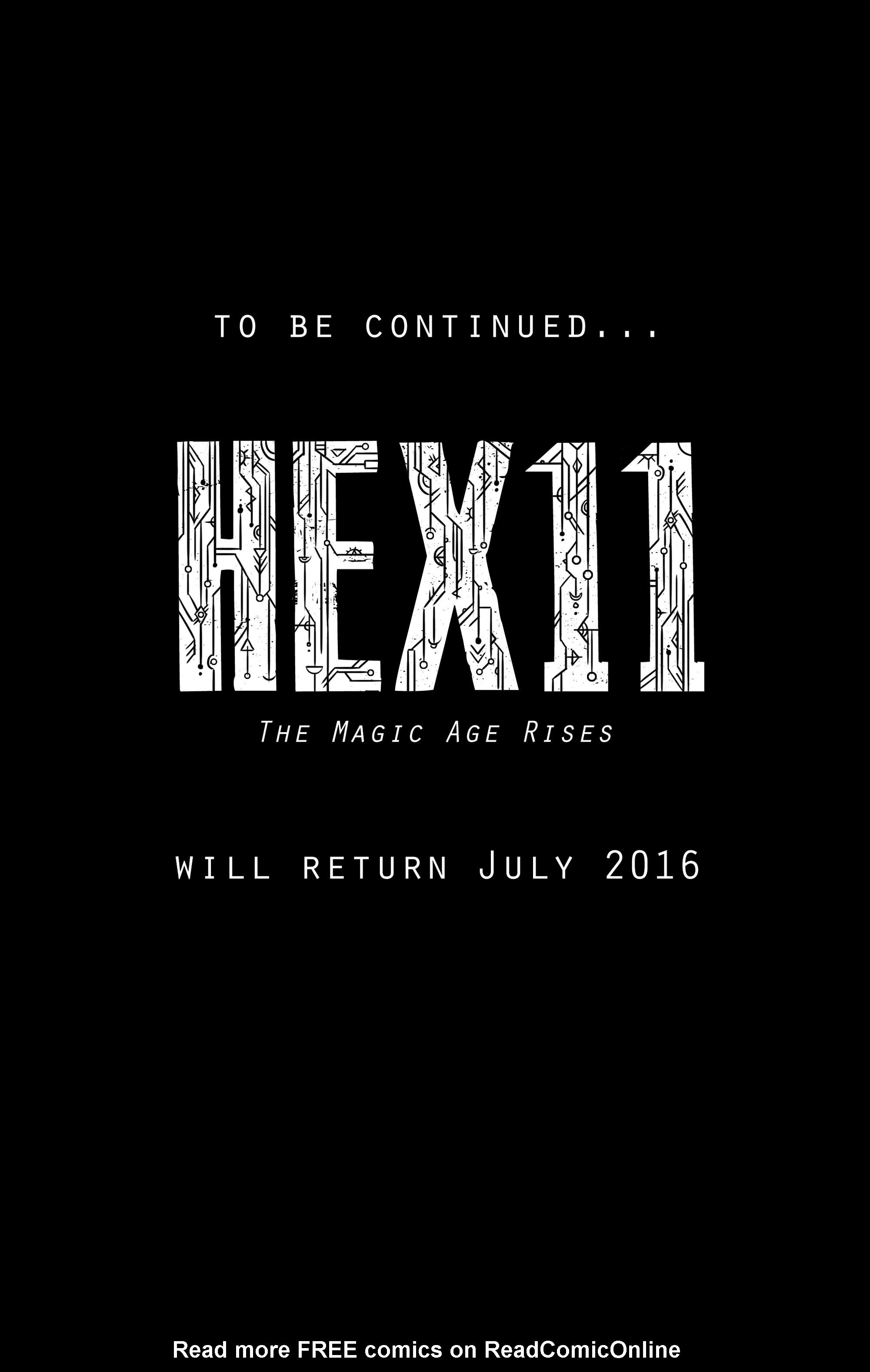 Read online Hex11 comic -  Issue #6 - 24
