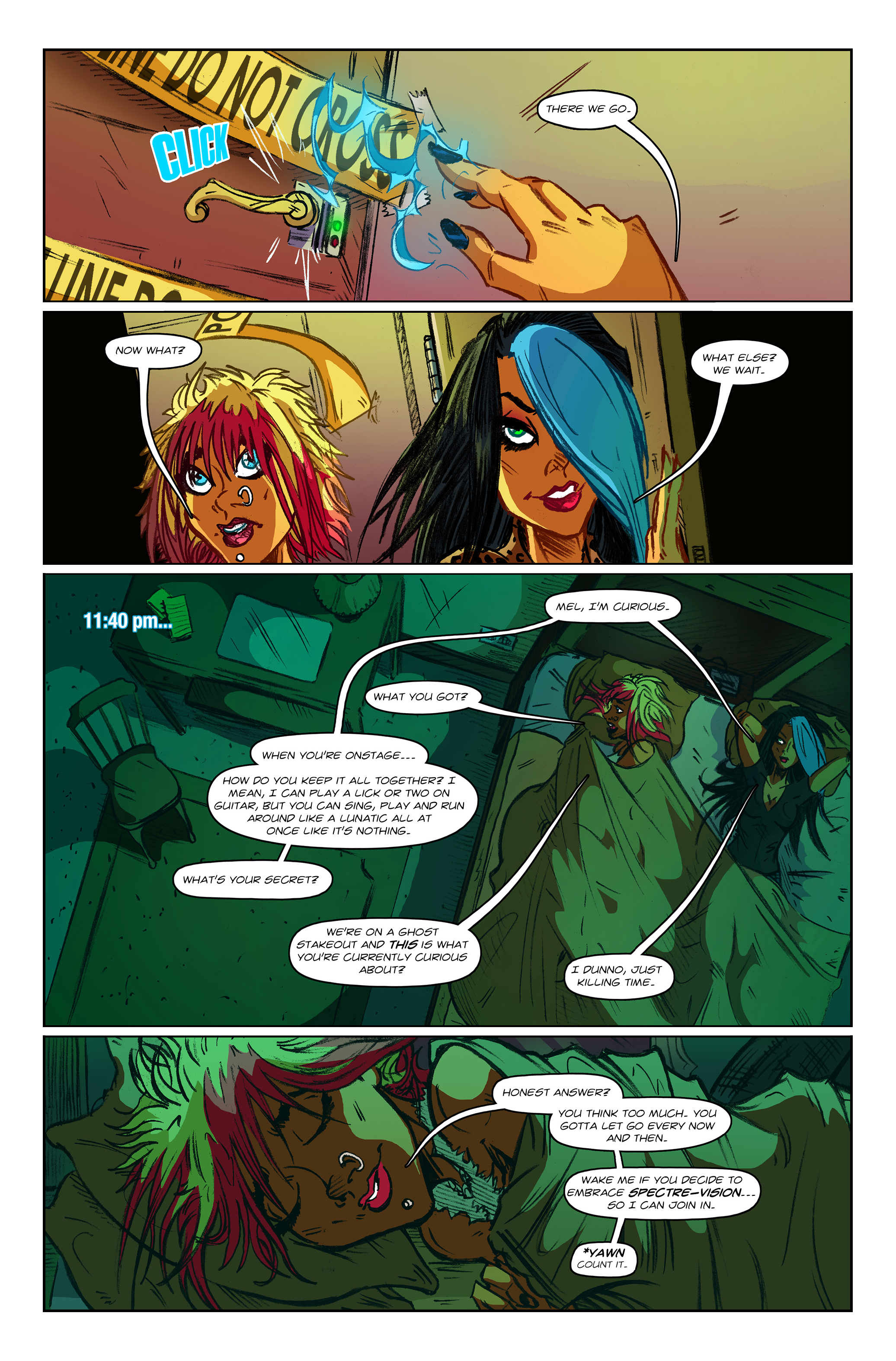 Read online The Sapphire Spectre comic -  Issue # Full - 12