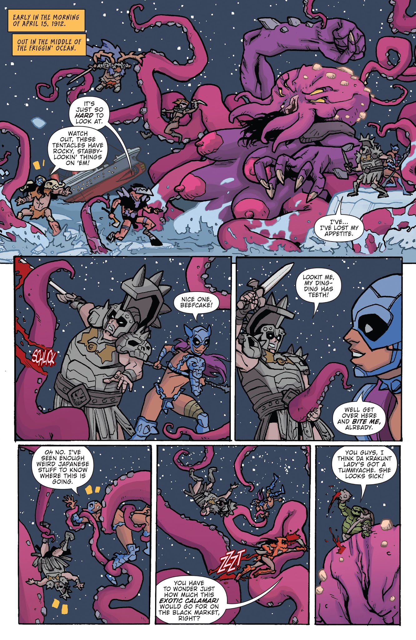 Read online Gwar: Orgasmageddon comic -  Issue #3 - 6
