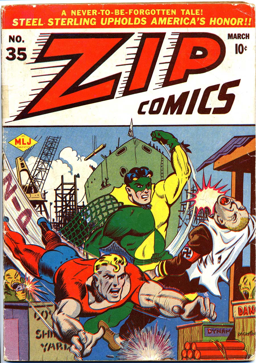 Read online Zip Comics comic -  Issue #35 - 1