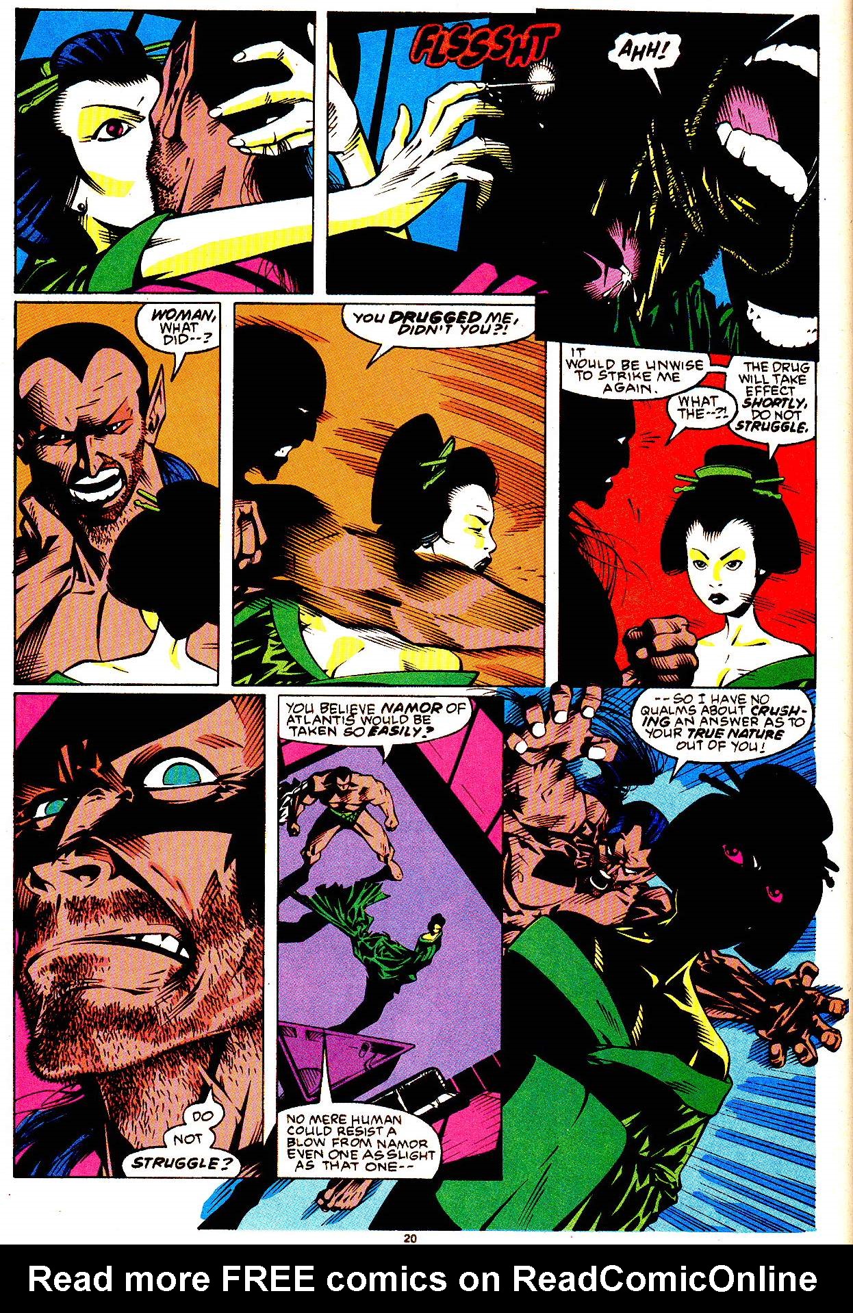 Read online Namor, The Sub-Mariner comic -  Issue # _Annual 3 - 16