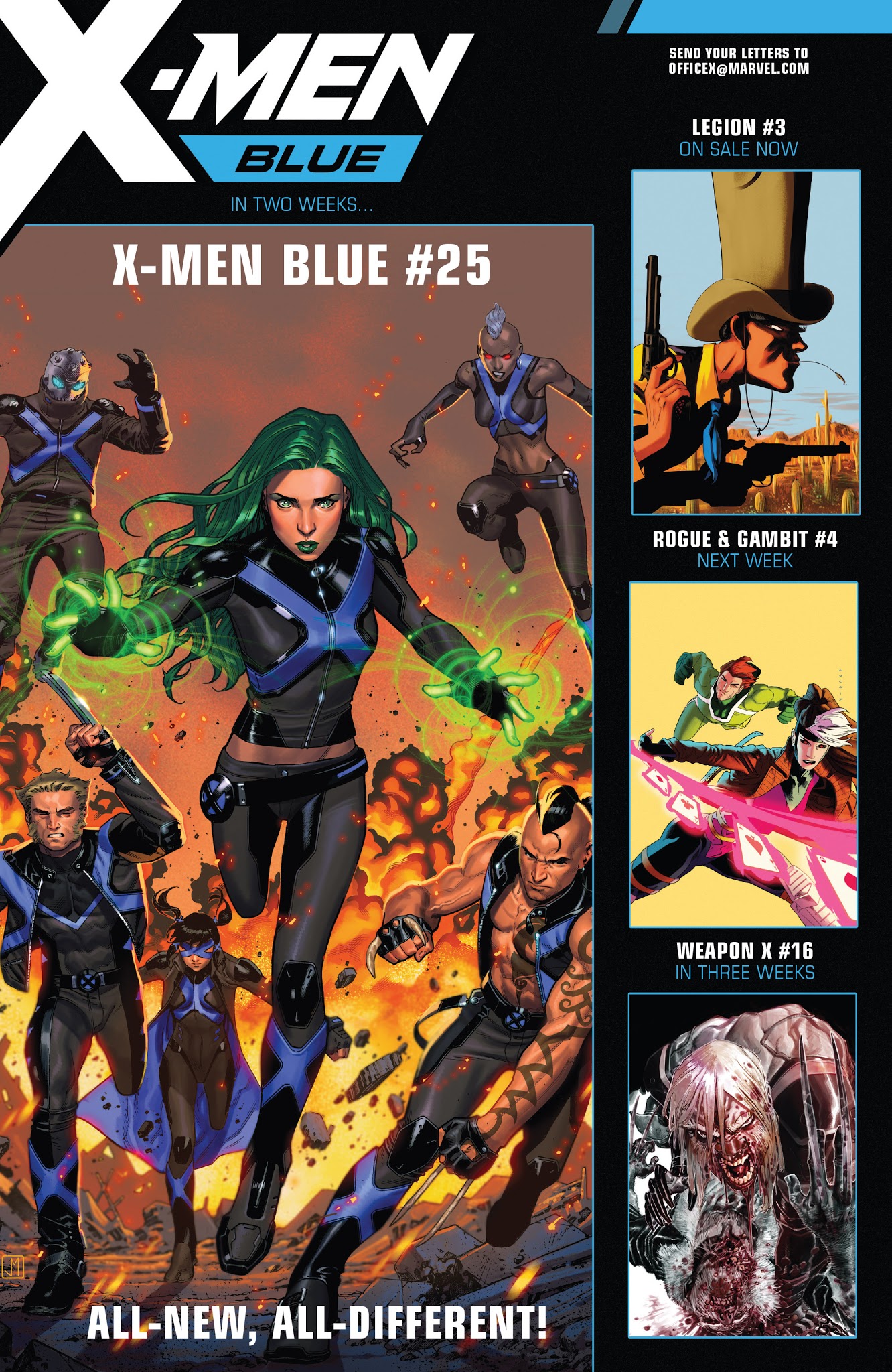 Read online X-Men: Blue comic -  Issue #24 - 22