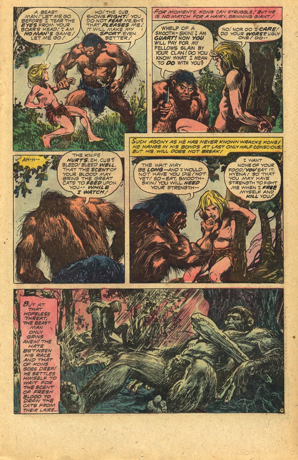Read online Kong the Untamed comic -  Issue #1 - 12