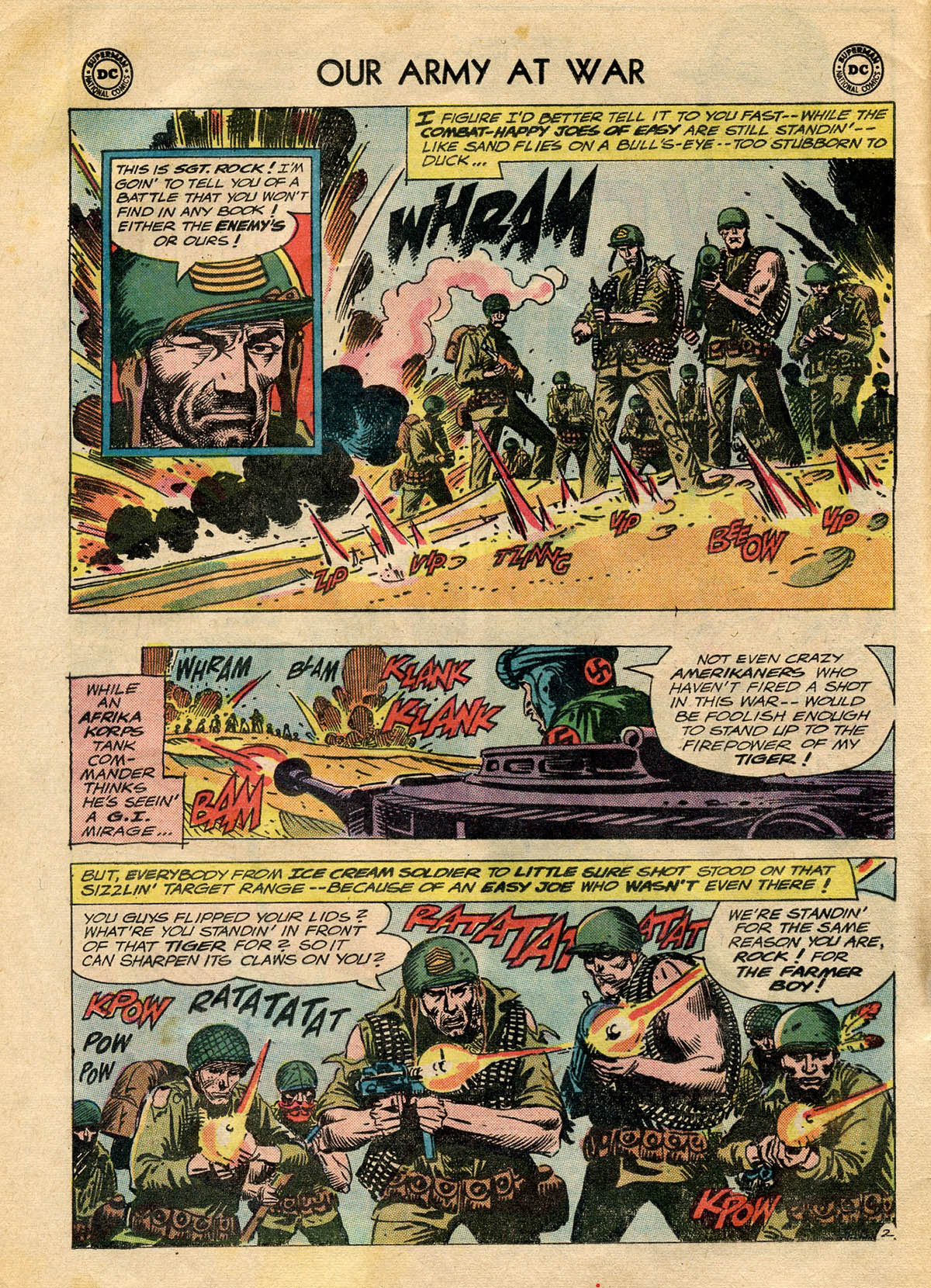 Read online Our Army at War (1952) comic -  Issue #143 - 4